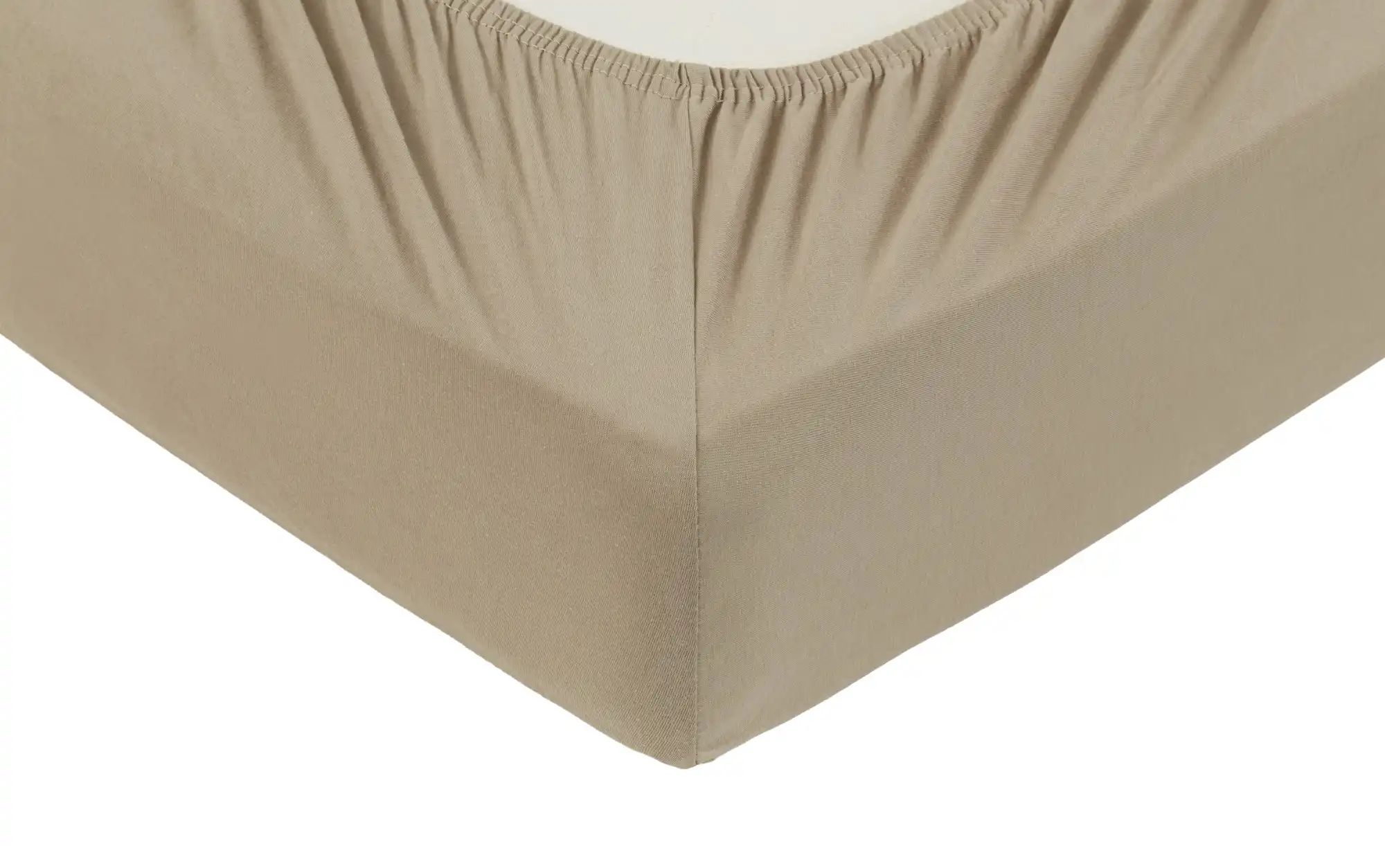 Thumbnail - Como Green Bio-Mako-Jersey Spannbettuch   ¦ braun ¦ Maße (cm): B: 90 Bettwaren > Bettlaken - Höffner