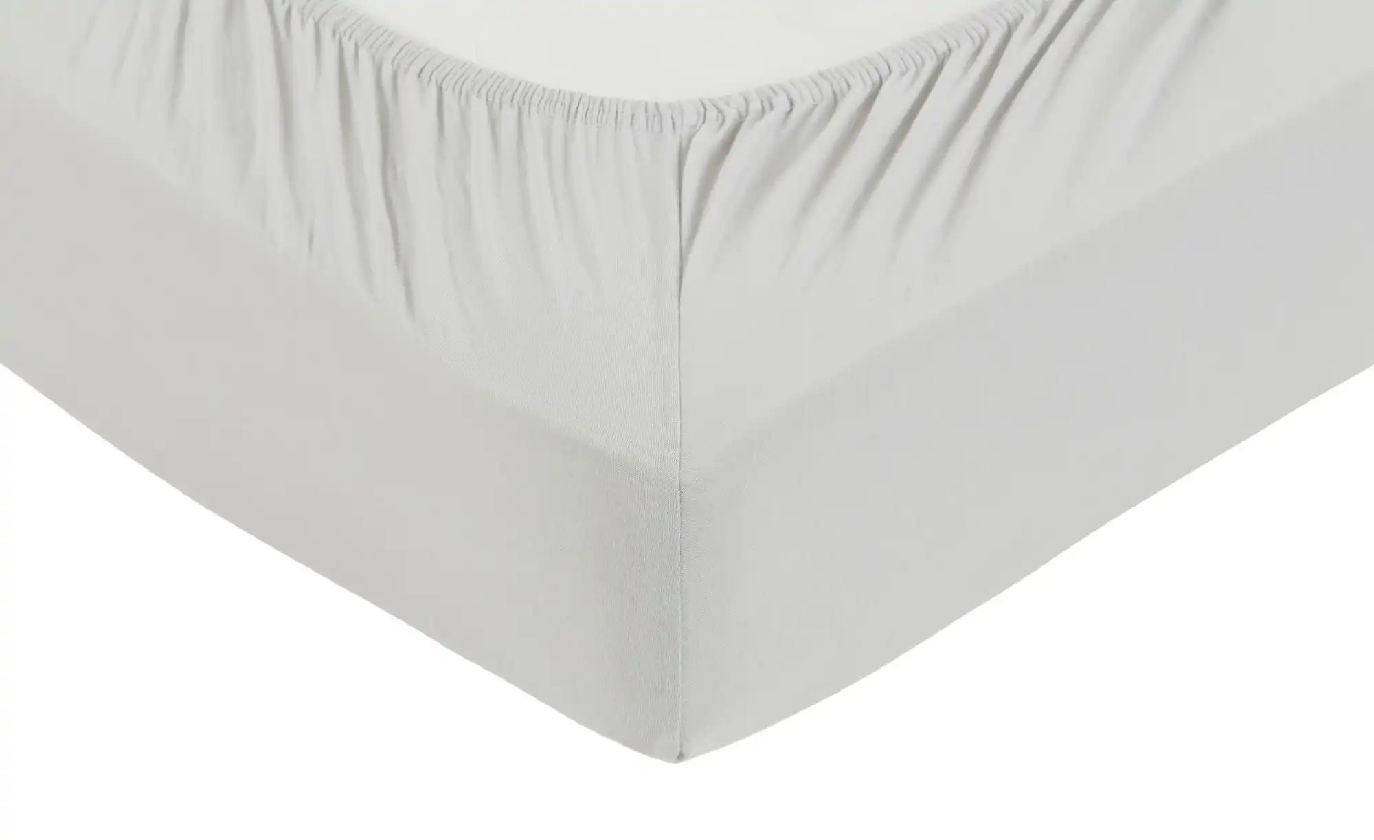 Thumbnail - Como Green Bio-Mako-Jersey Spannbettuch   ¦ grau ¦ Maße (cm): B: 90 Bettwaren > Bettlaken - Höffner