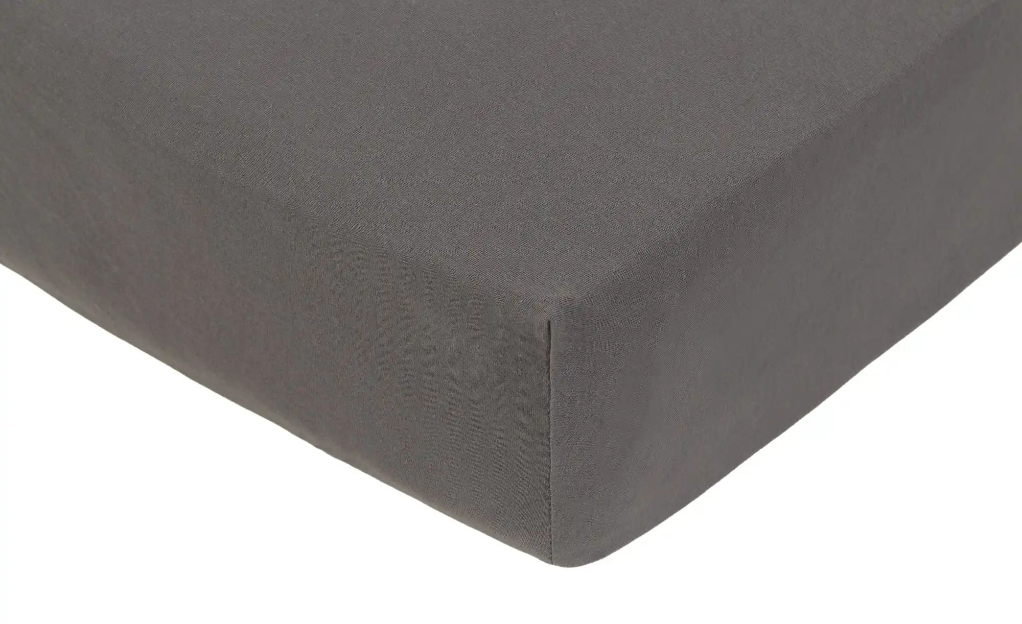 Como Green Bio-Mako-Jersey Spannbettuch   ¦ grau ¦ Maße (cm): B: 90 Bettwar günstig online kaufen