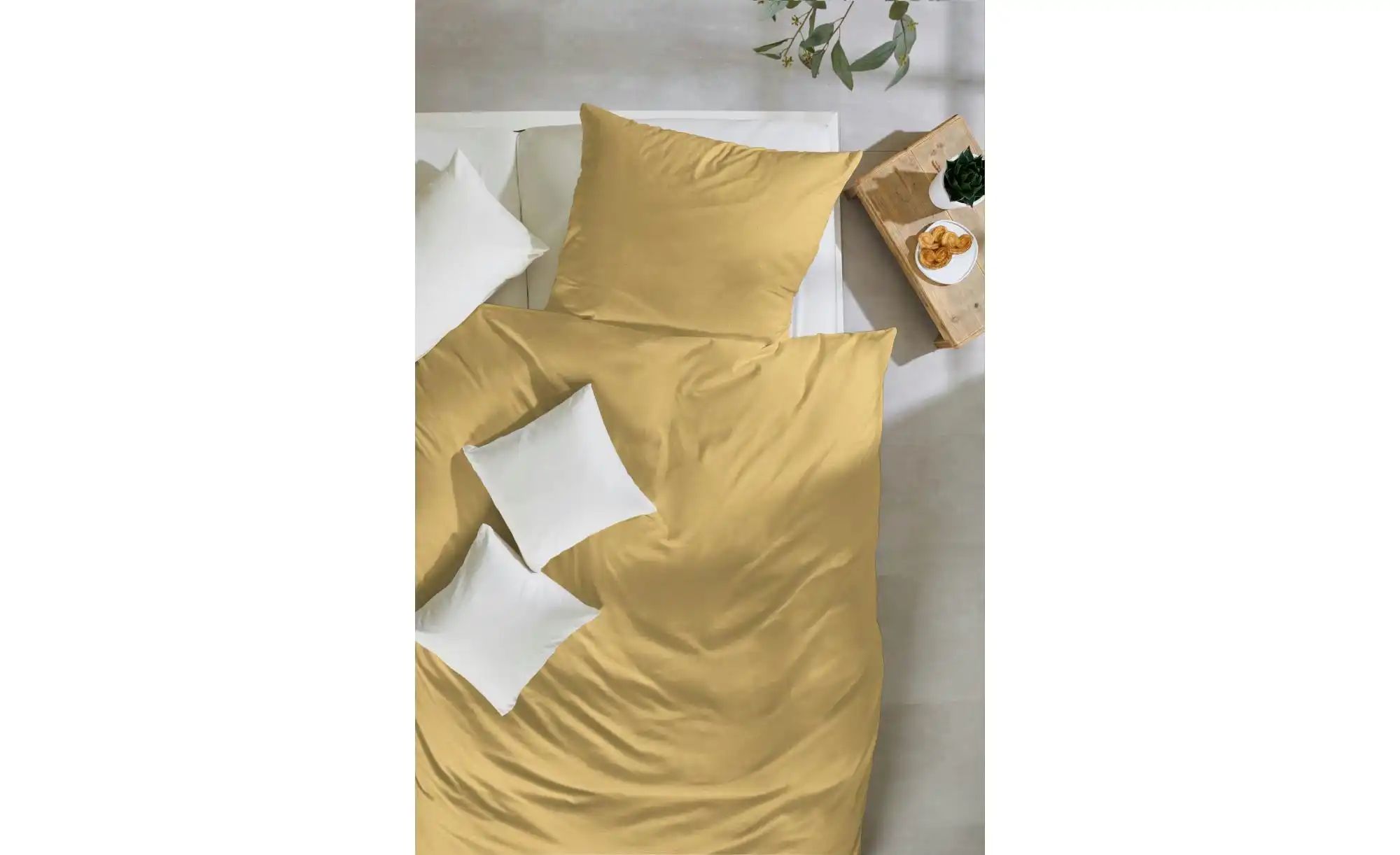 Thumbnail - Gray & Jones Halbleinen Bettwäsche   ¦ gelb ¦ Maße (cm): B: 135 Bettwaren > Bettwäsche > Bettwäsche ganzjährig - Höffner
