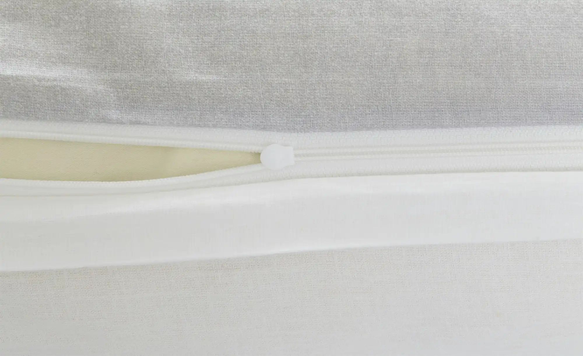 Gray & Jones Halbleinen Bettwäsche   ¦ grau ¦ Maße (cm): B: 135 Bettwaren > günstig online kaufen