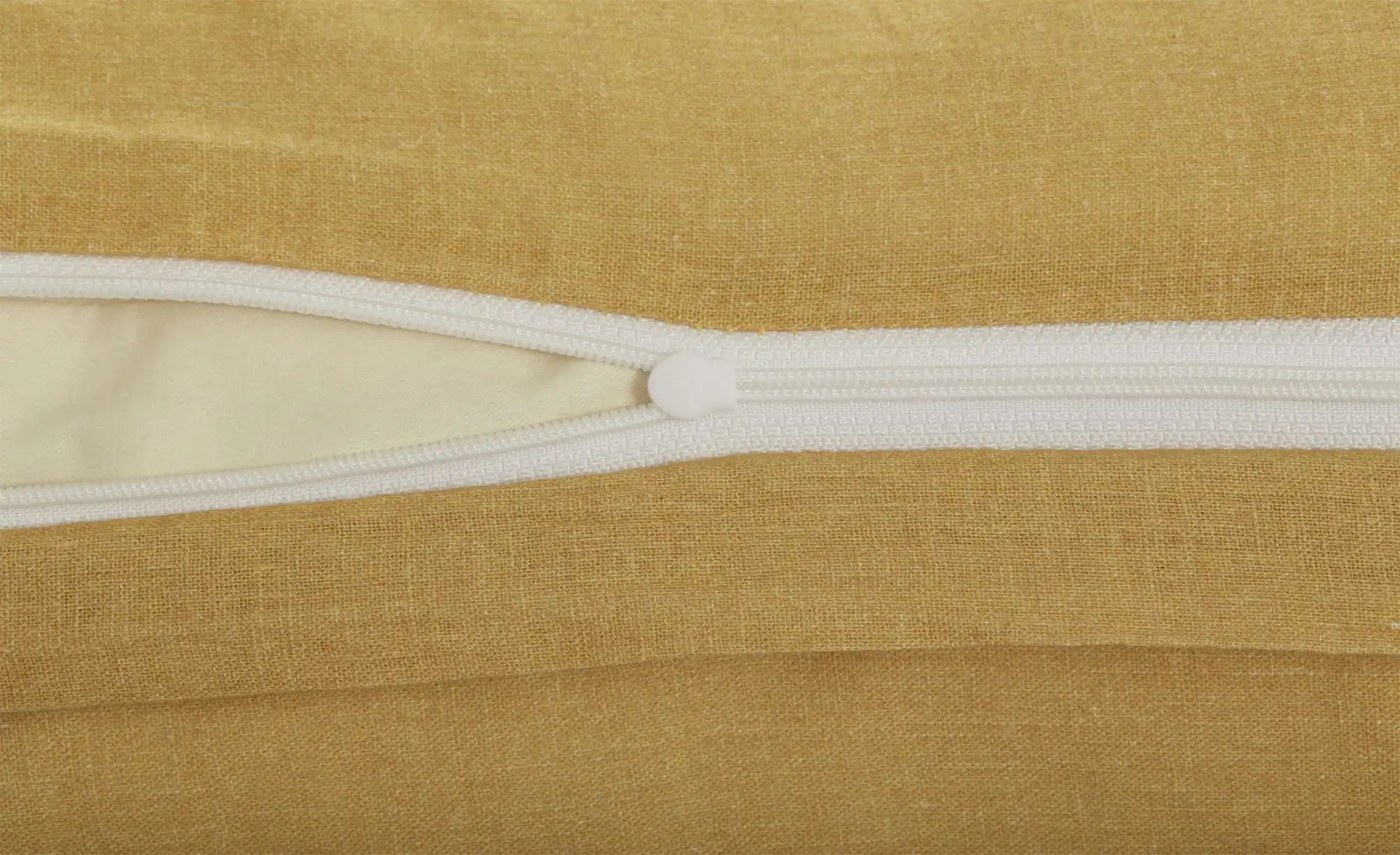 Gray & Jones Halbleinen Bettwäsche   ¦ gelb ¦ Maße (cm): B: 135 Bettwaren > günstig online kaufen