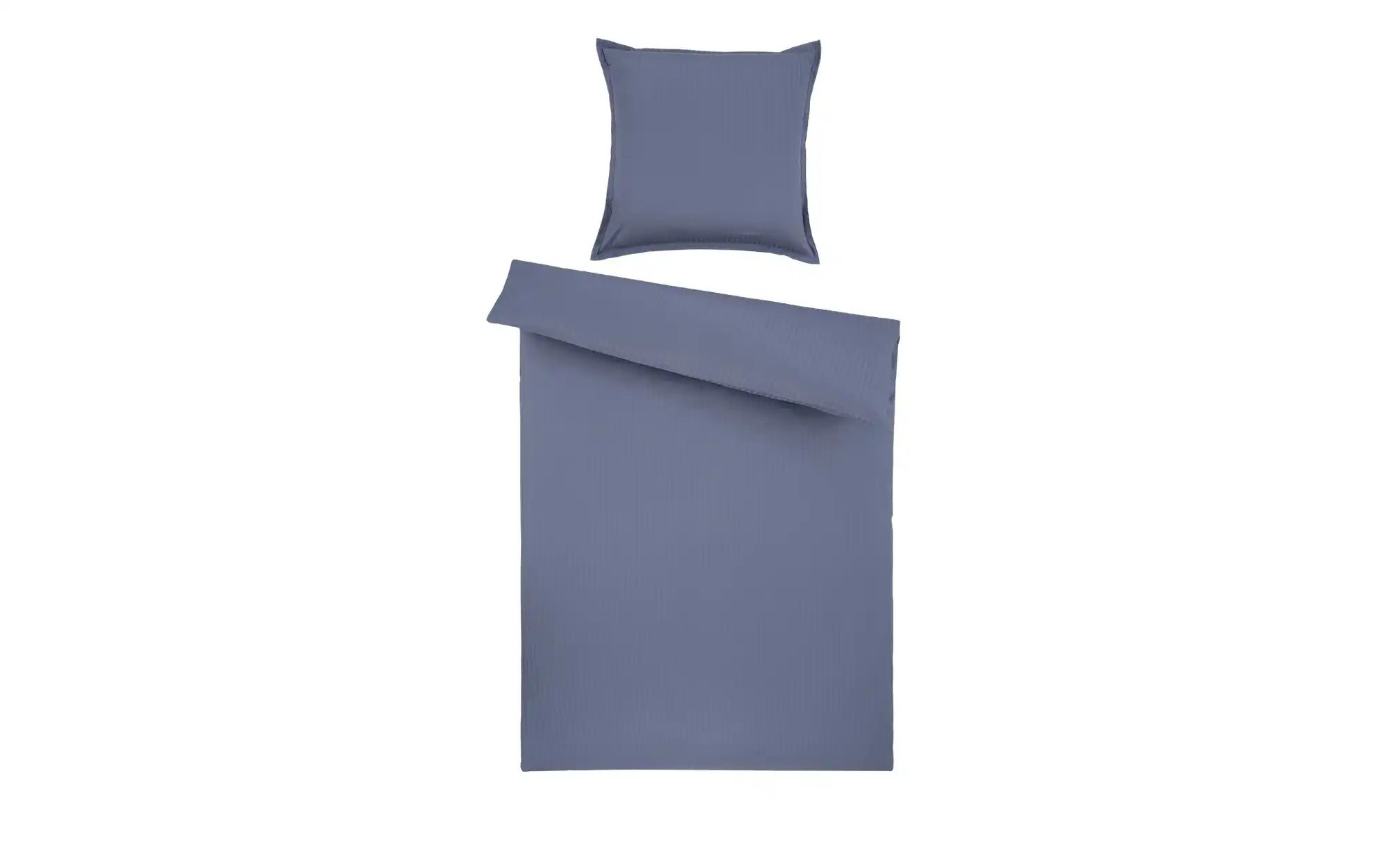 como Damast-Bettwäsche   ¦ blau ¦ Maße (cm): B: 155 Bettwaren > Bettwäsche günstig online kaufen