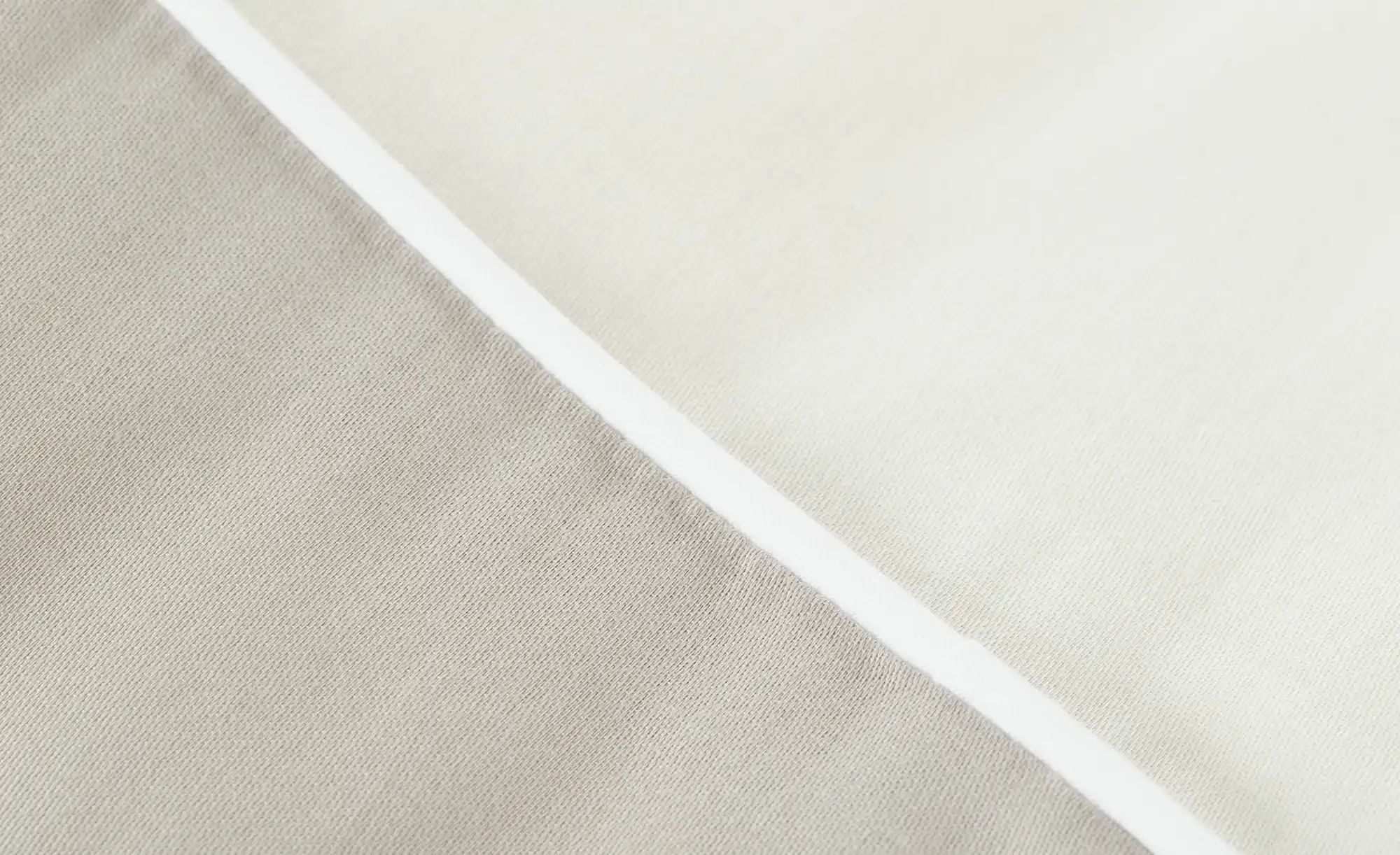 como Satin Wende-Bettwäsche  Satin Piping ¦ creme ¦ Maße (cm): B: 135 Bettw günstig online kaufen