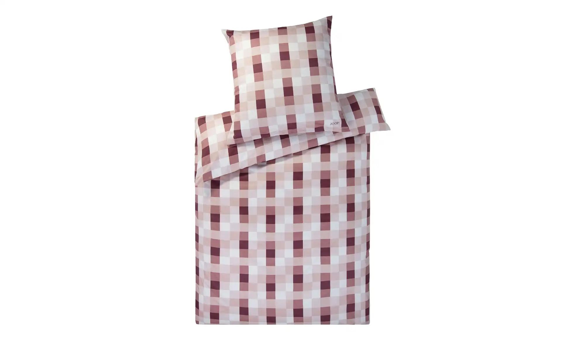 JOOP! Mako-Satin Bettwäsche  Mesh ¦ rosa/pink ¦ Maße (cm): B: 135 Bettwaren günstig online kaufen