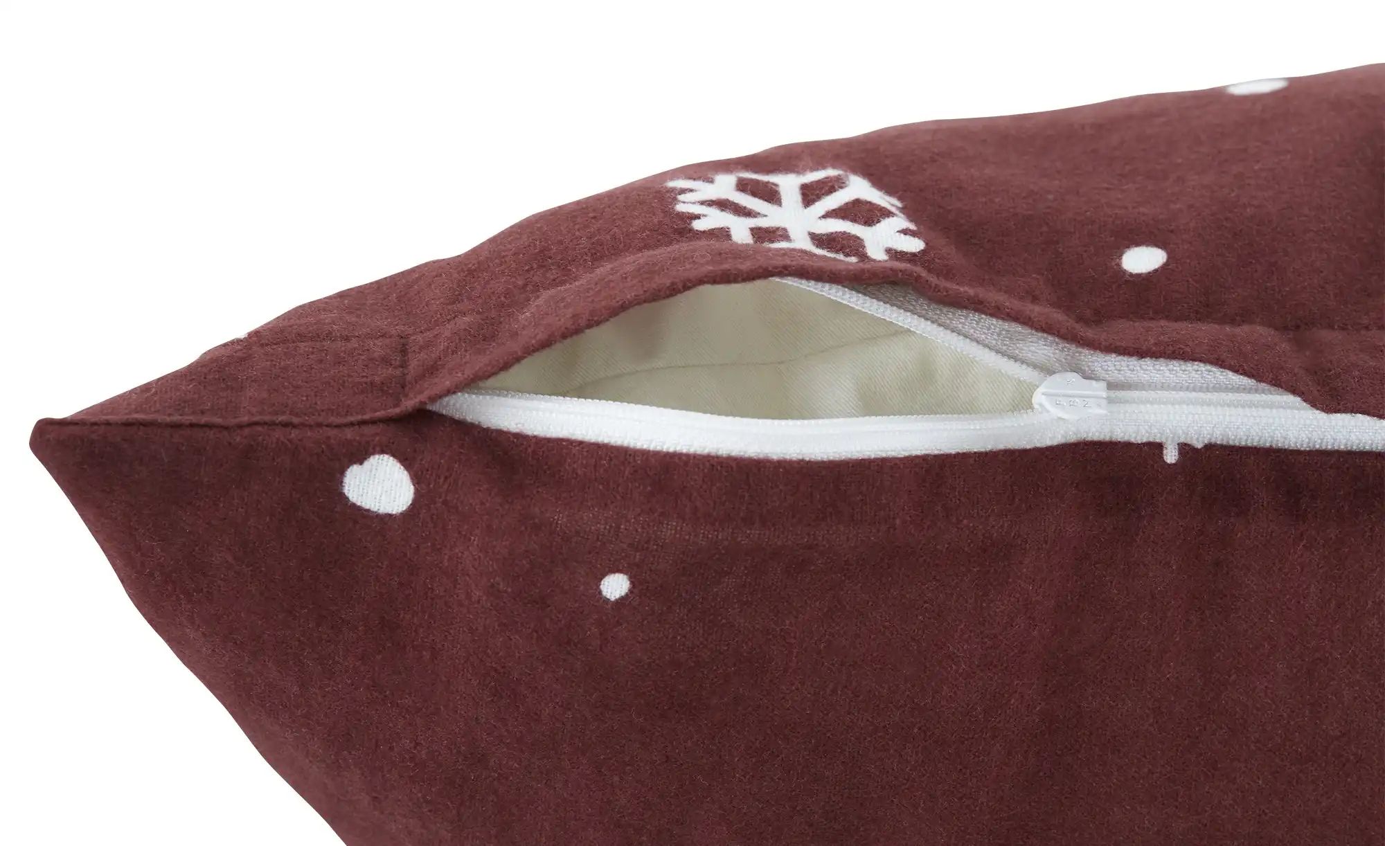 como Biber Bettwäsche  Oh Deer ¦ rot ¦ Maße (cm): B: 135 Weihnachten - Höff günstig online kaufen