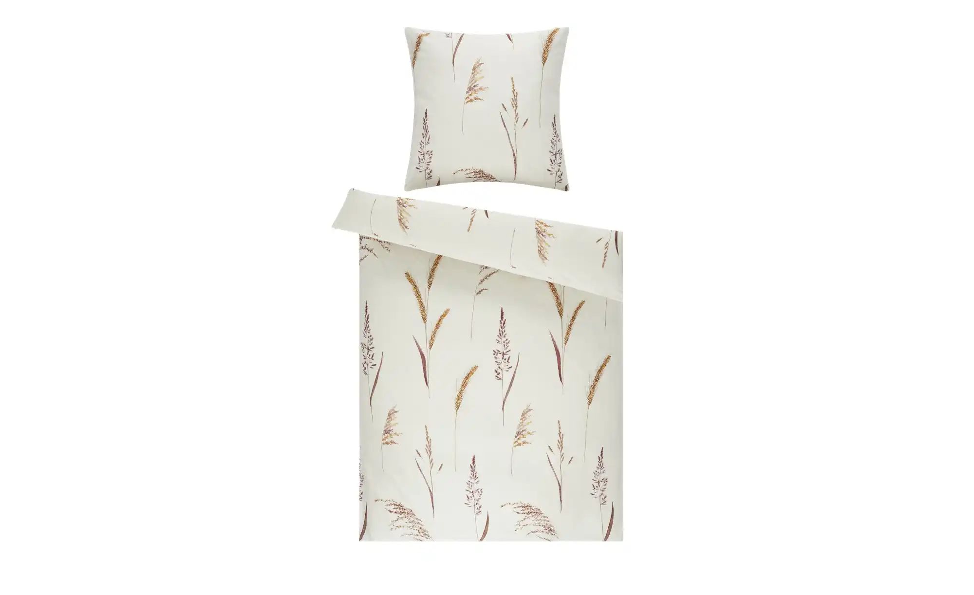 Como Green Satin Bettwäsche  Hayfever ¦ creme ¦ Maße (cm): B: 135 Bettwaren günstig online kaufen