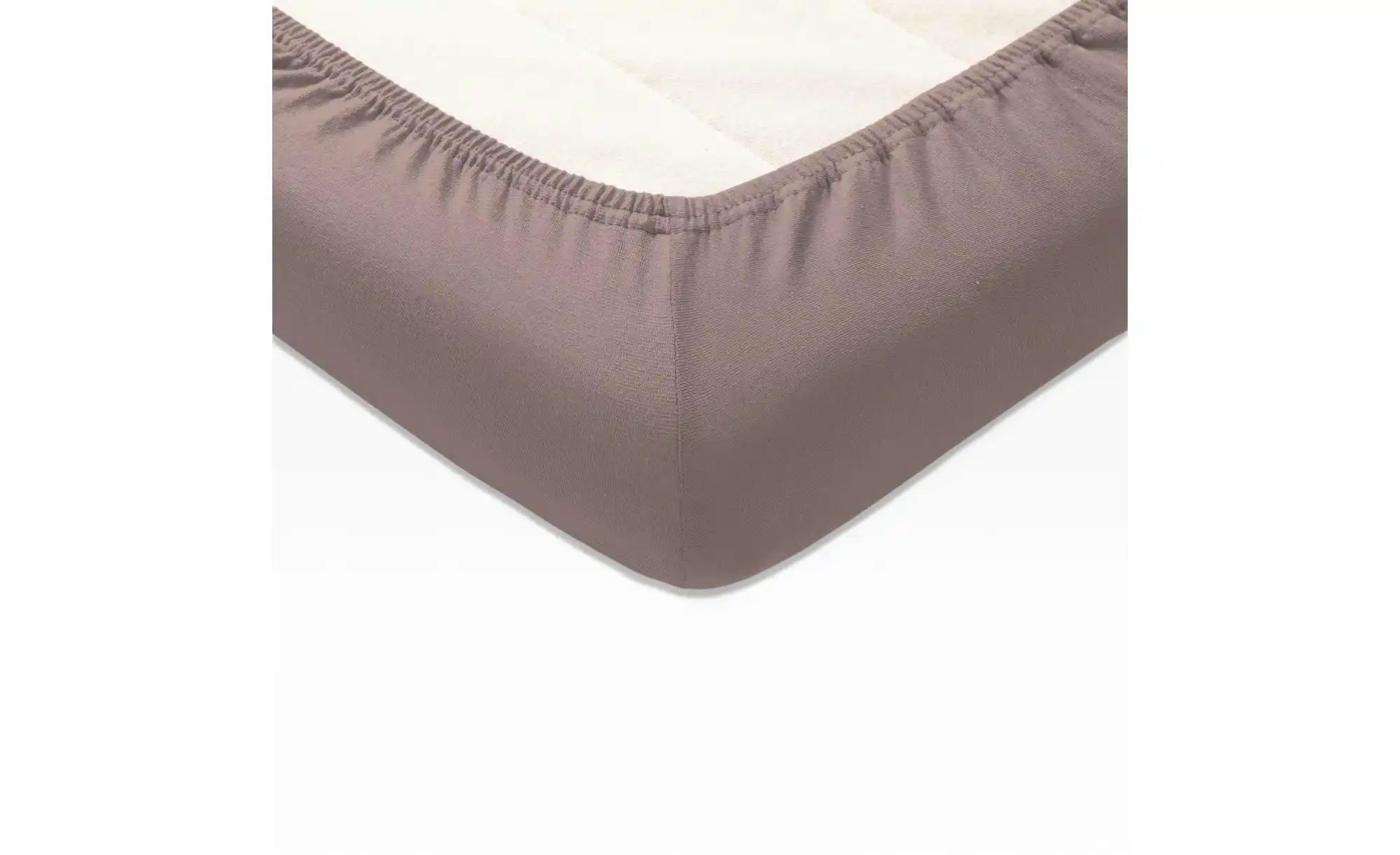 JOOP! Topperspannbetttuch Uni ¦ beige ¦ Maße (cm): B: 100 H: 1 Bettwaren > günstig online kaufen