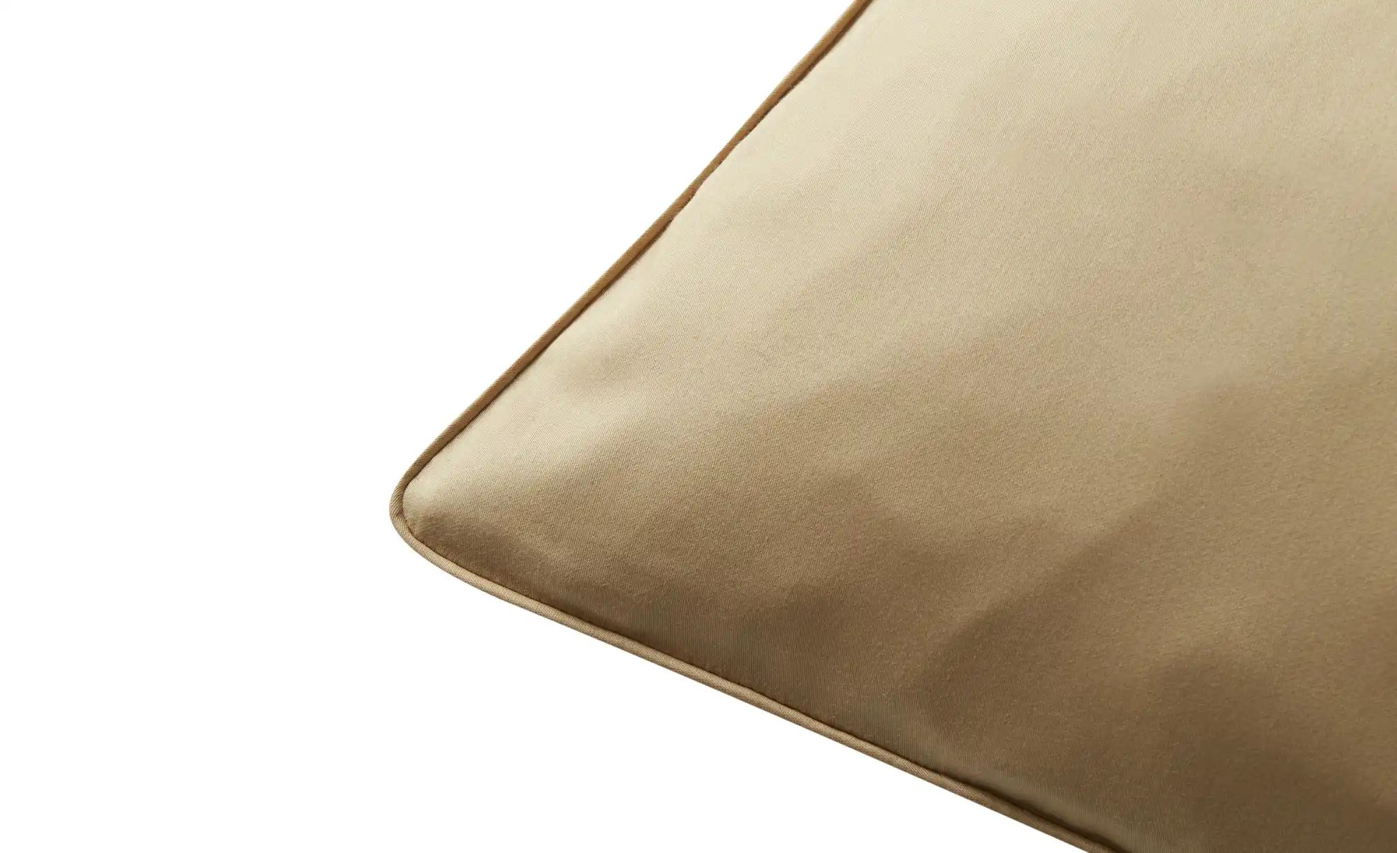 Thumbnail - Como Green Satin Bettwäsche Uni ¦ gold ¦ Maße (cm): B: 135 Bettwaren > Bettwäsche > Bettwäsche ganzjährig - Höffner