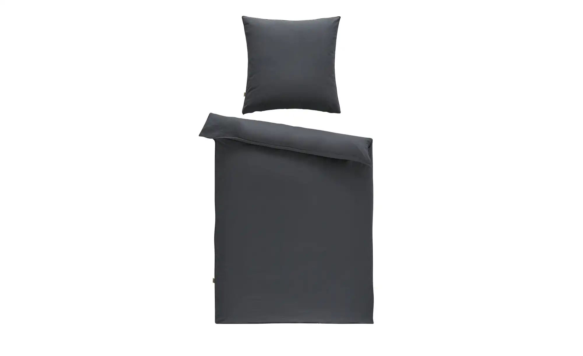 Como Green Baumwoll-Bettwäsche  Stone Washed ¦ grau ¦ Maße (cm): B: 135 Bet günstig online kaufen