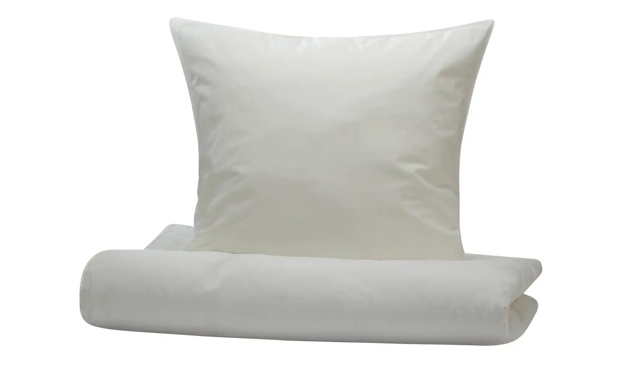 Como Green Baumwoll-Bettwäsche  Stone Washed ¦ weiß ¦ Maße (cm): B: 155 Bet günstig online kaufen