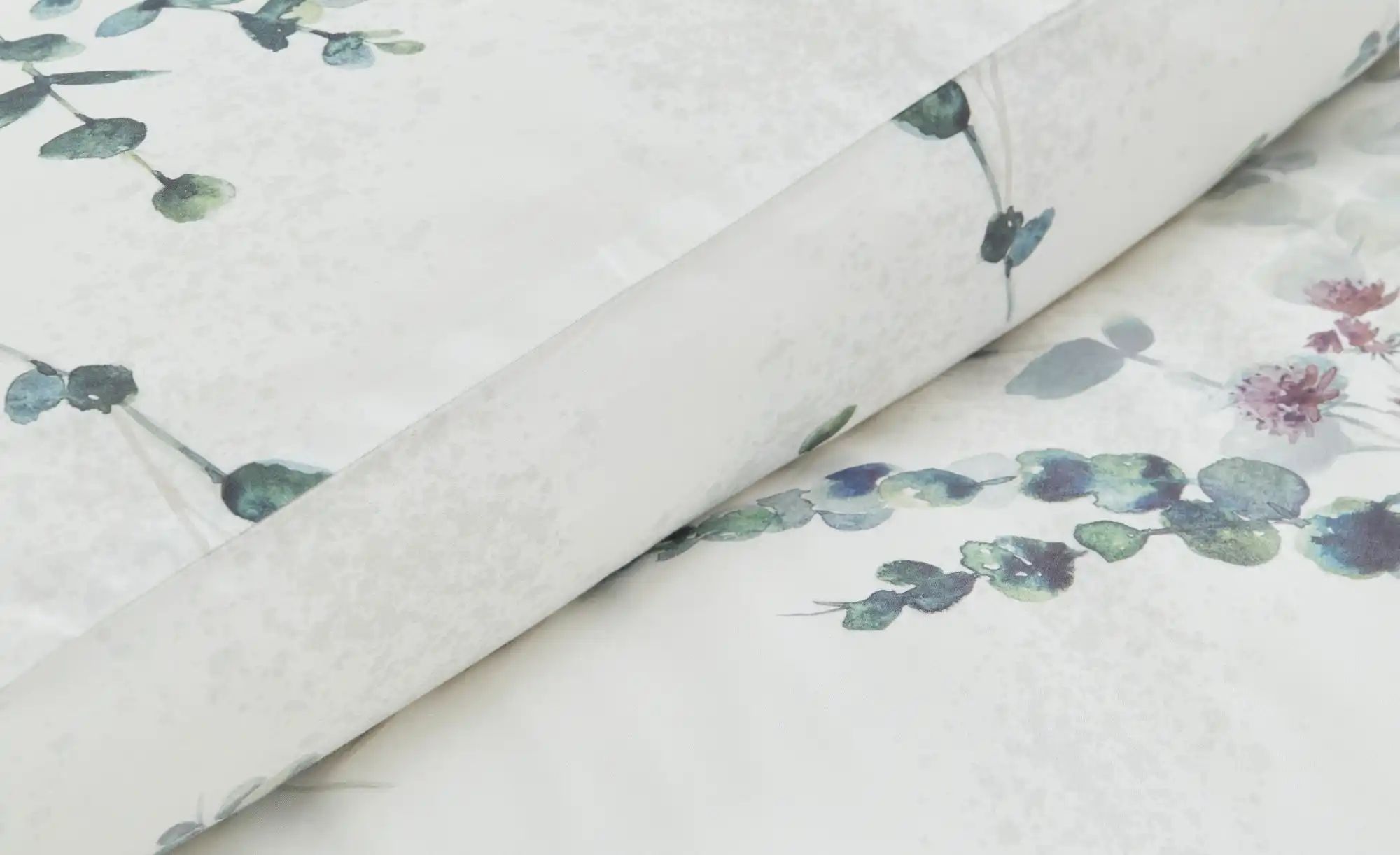 como Satin Bettwäsche  Eucalyptus ¦ grün ¦ Maße (cm): B: 135 Bettwaren > Be günstig online kaufen