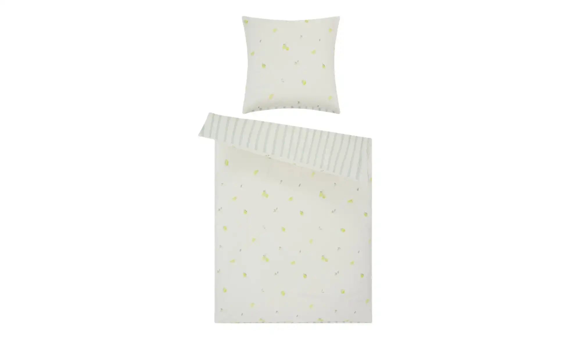 como Satin Wende-Bettwäsche  Citrus ¦ gelb ¦ Maße (cm): B: 135 Bettwaren > günstig online kaufen