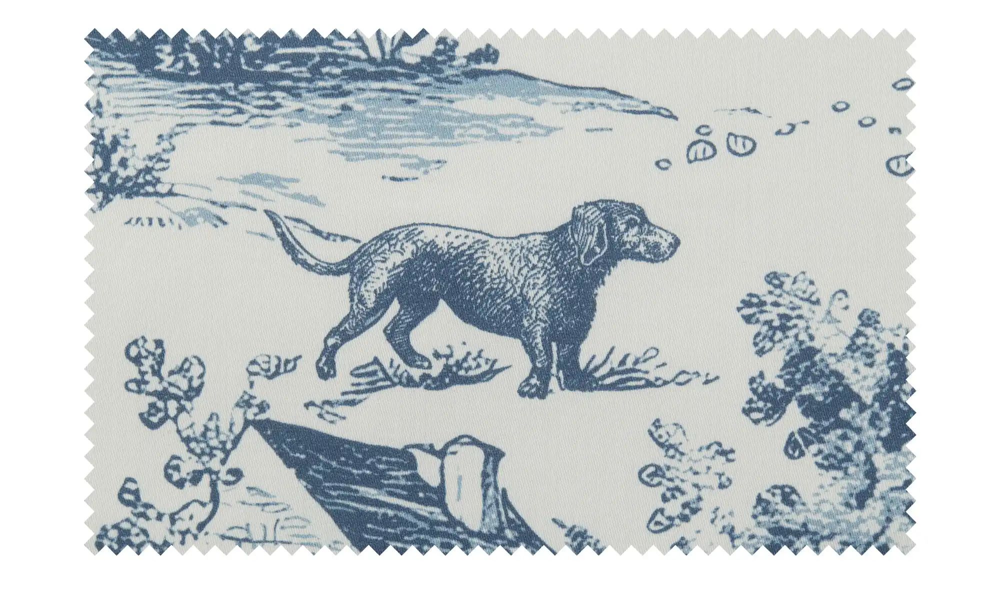 como Satin Wende-Bettwäsche  Toile ¦ blau ¦ Maße (cm): B: 155 Bettwaren > B günstig online kaufen