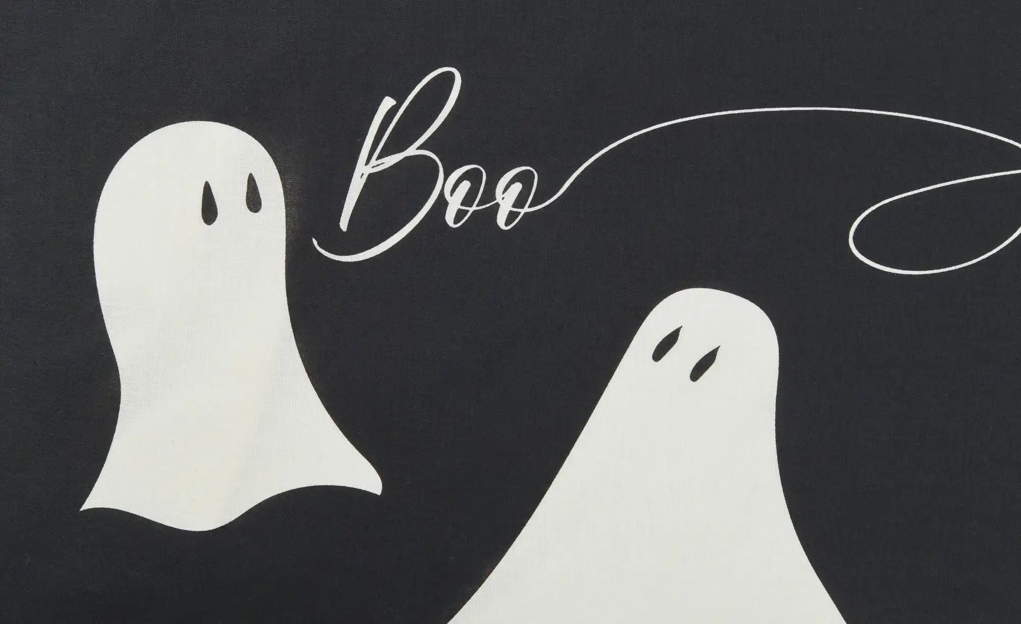 como Renforcé Wende-Bettwäsche  Ghosts ¦ schwarz ¦ Maße (cm): B: 135 Bettwa günstig online kaufen