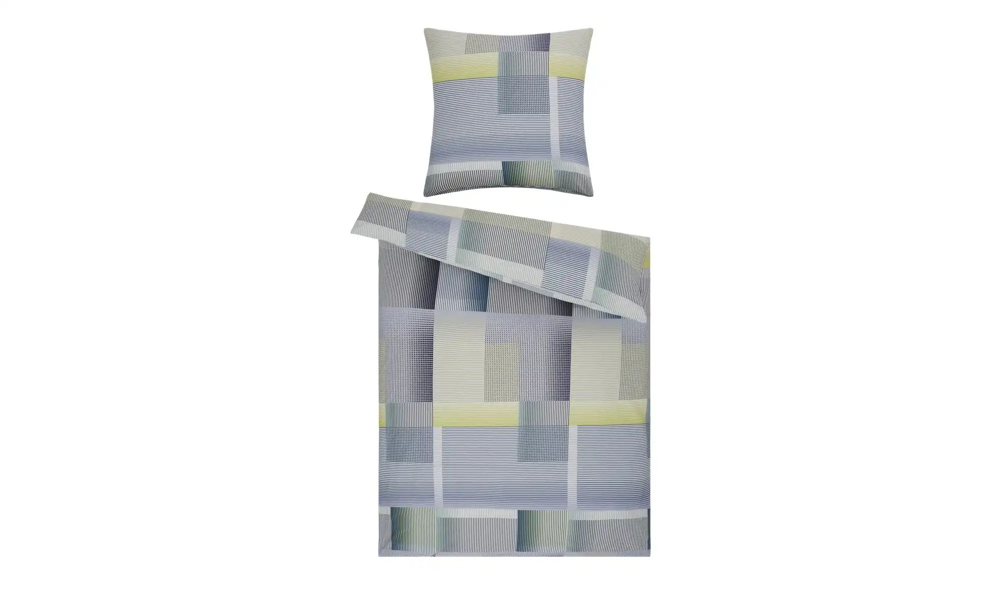 indigo Mako-Satin Bettwäsche  Offset ¦ lila/violett ¦ Maße (cm): B: 135 Bet günstig online kaufen