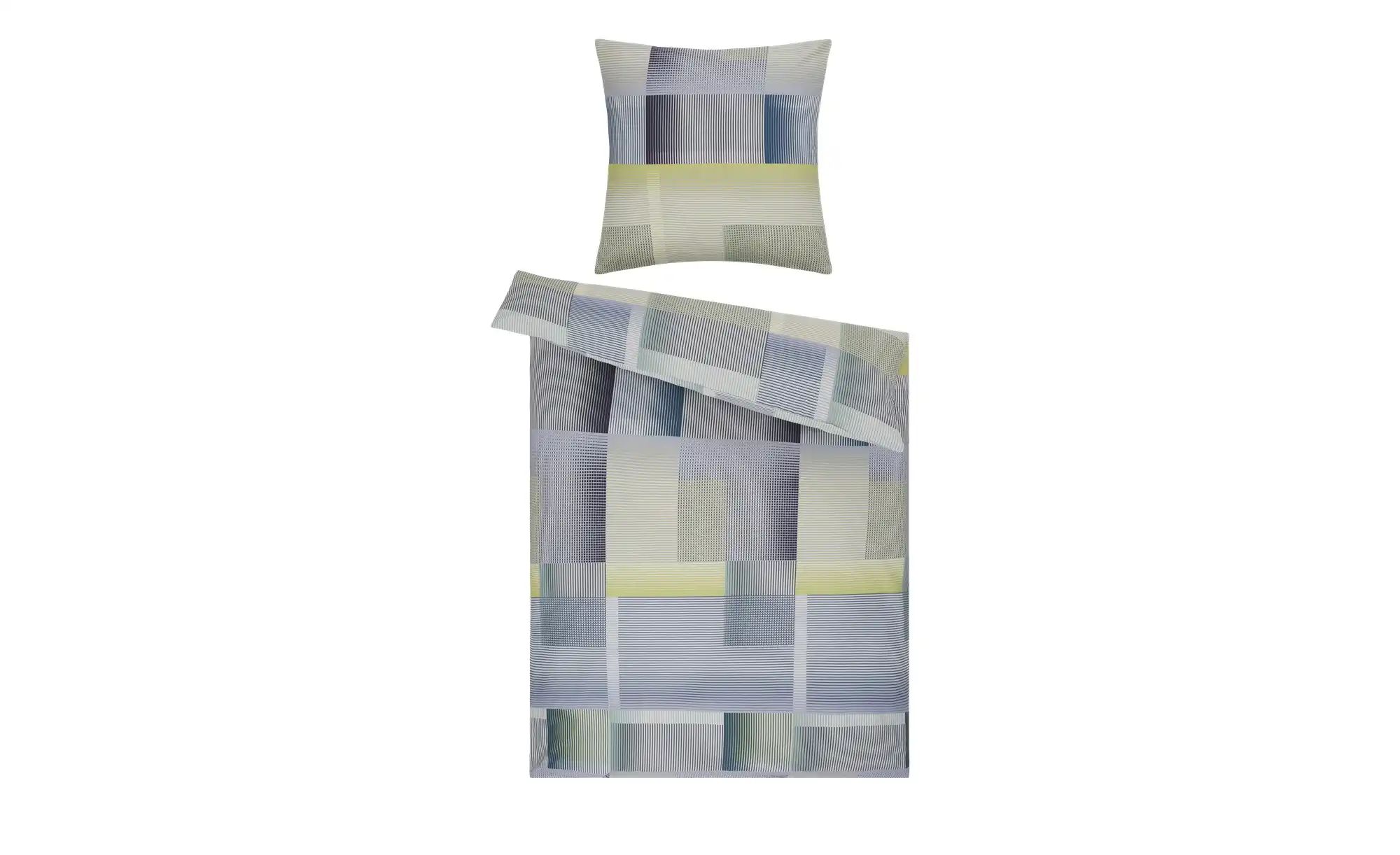 indigo Mako-Satin Bettwäsche  Offset ¦ lila/violett ¦ Maße (cm): B: 135 Bet günstig online kaufen