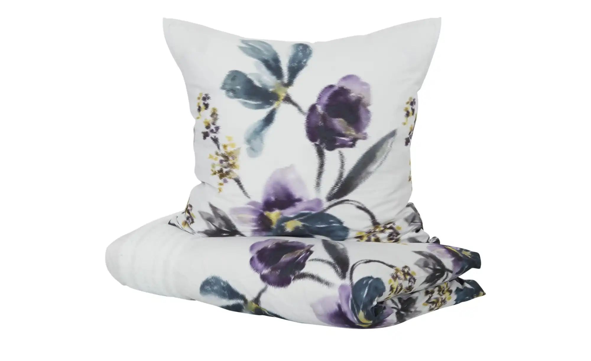 indigo Mako-Satin Bettwäsche  Spellbound ¦ lila/violett ¦ Maße (cm): B: 135 günstig online kaufen