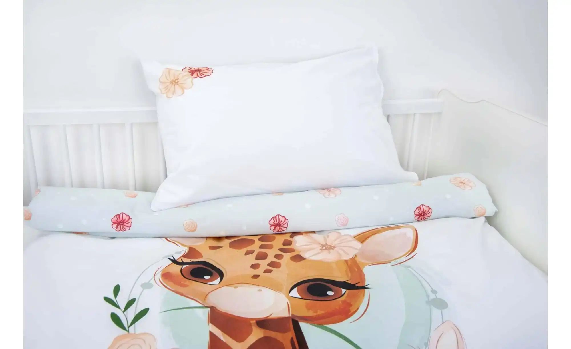 Herding Bettwäsche-Set  Giraffe ¦ mehrfarbig ¦ Maße (cm): B: 100 H: 1 Bettw günstig online kaufen