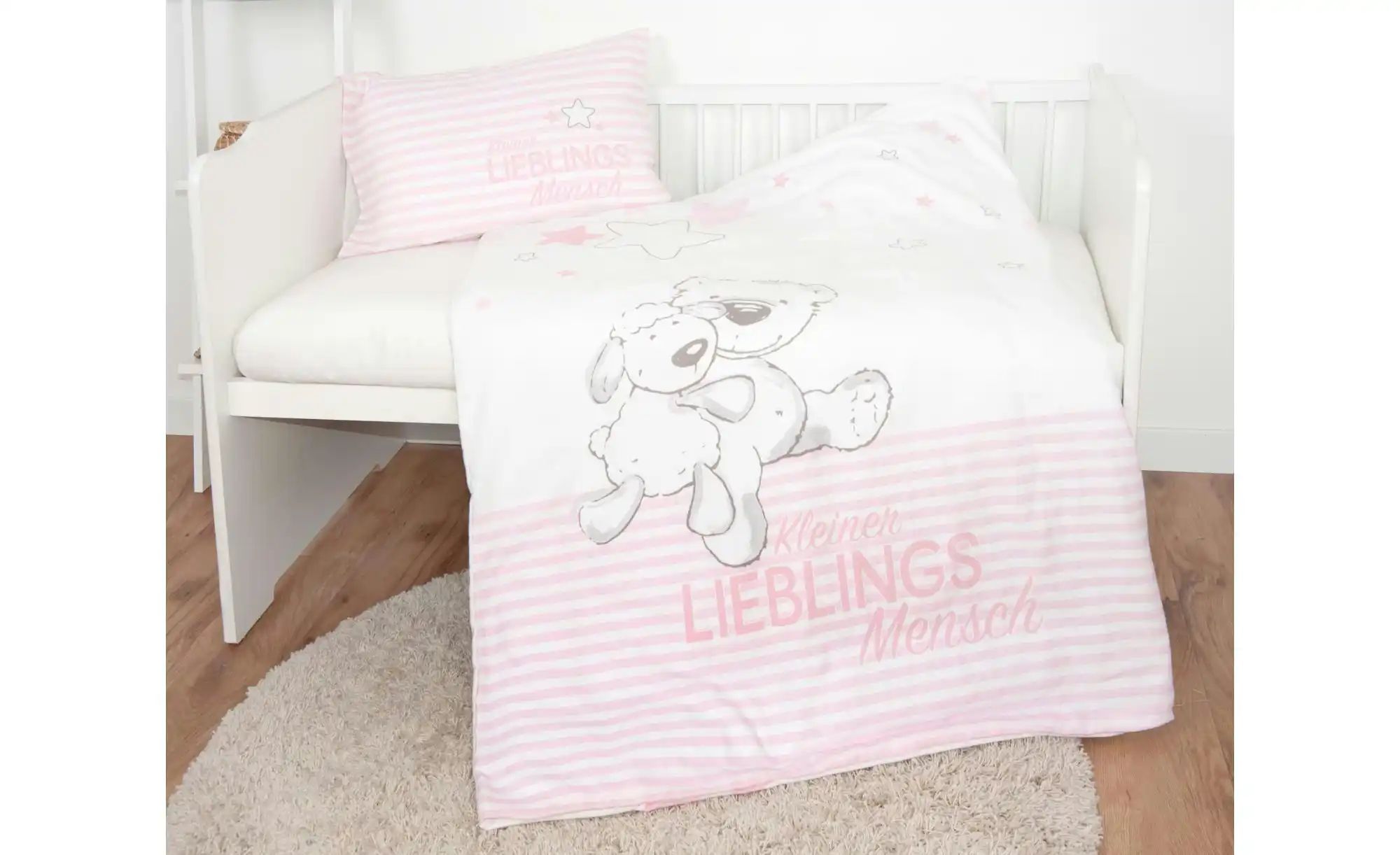 Herding Bettwäsche-Set  Kleiner Lieblingsmensch ¦ mehrfarbig ¦ Maße (cm): B günstig online kaufen