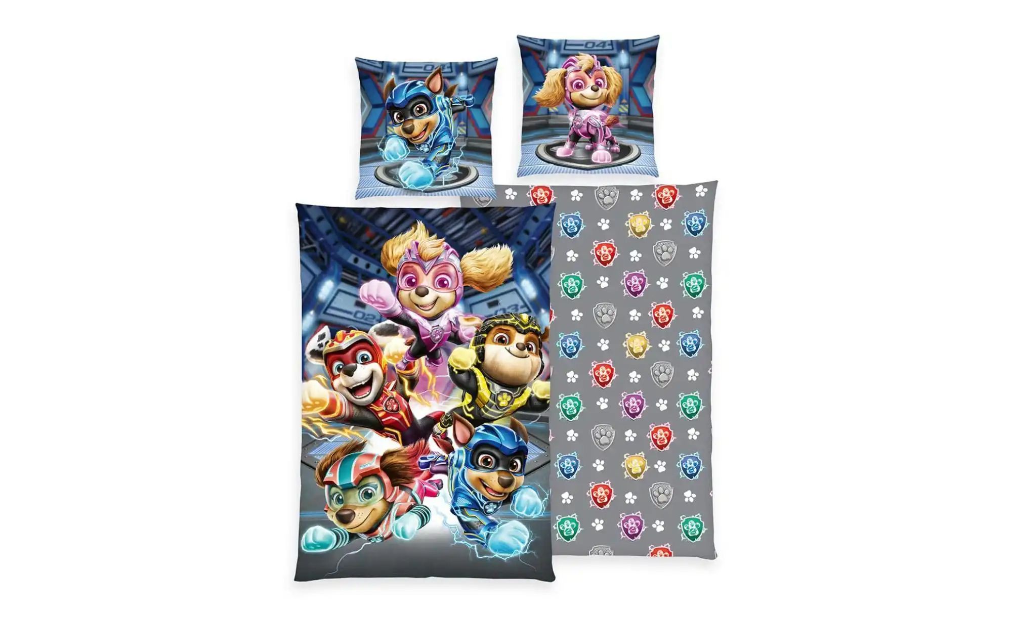 Herding Bettwäsche-Set  Paw Patrol ¦ mehrfarbig ¦ Maße (cm): B: 135 H: 1 Be günstig online kaufen