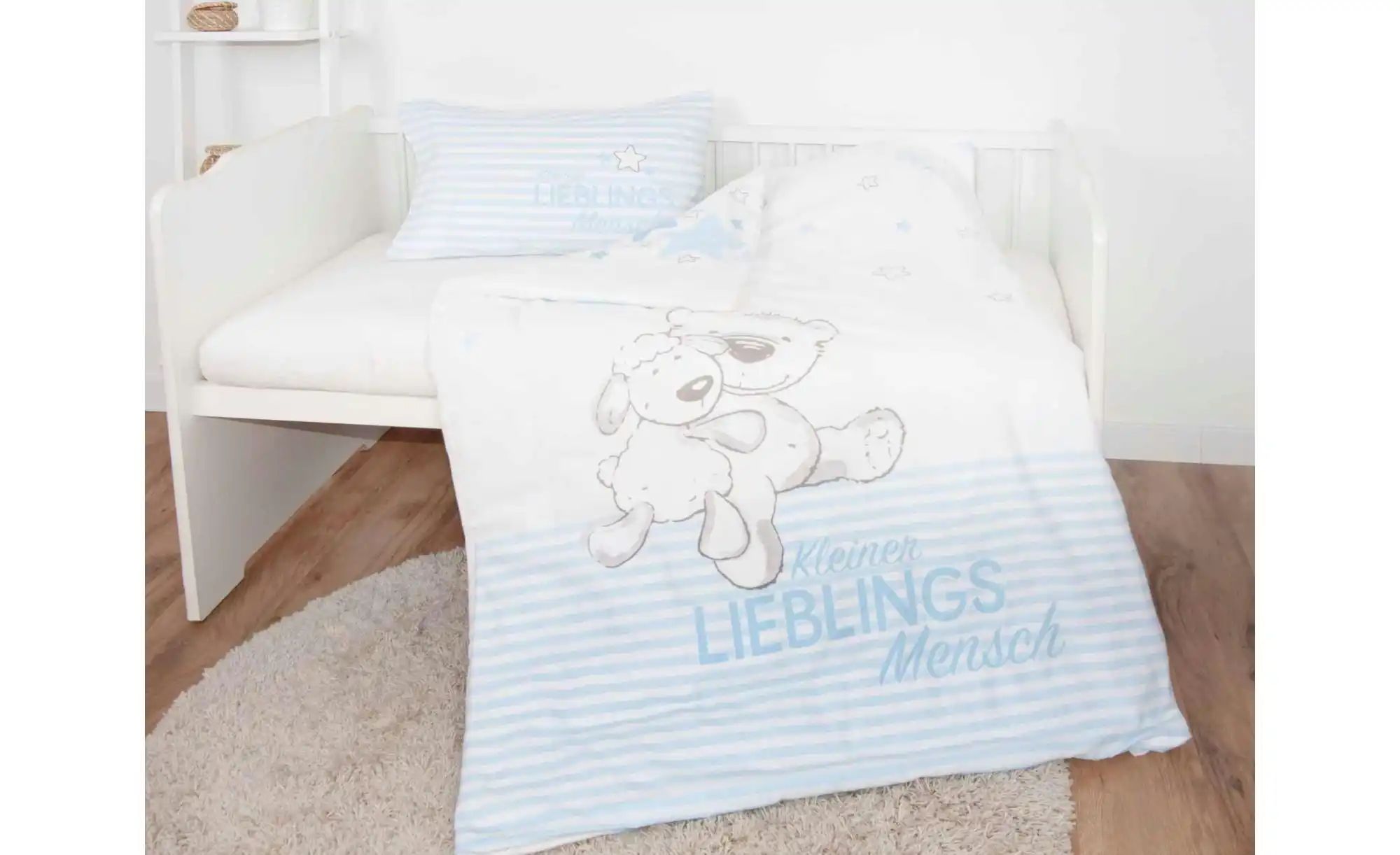 Herding Bettwäsche-Set  Kleiner Lieblingsmensch ¦ mehrfarbig ¦ Maße (cm): B günstig online kaufen