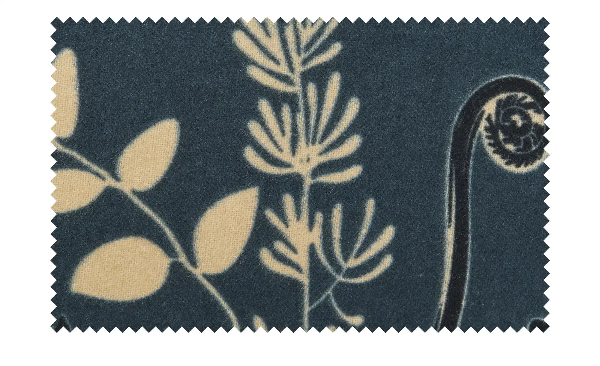 Thumbnail - como Biber Bettwäsche Autumn Fern ¦ blau ¦ Maße (cm): B: 135 Bettwaren > Bettwäsche > Bettwäsche Winter - Höffner