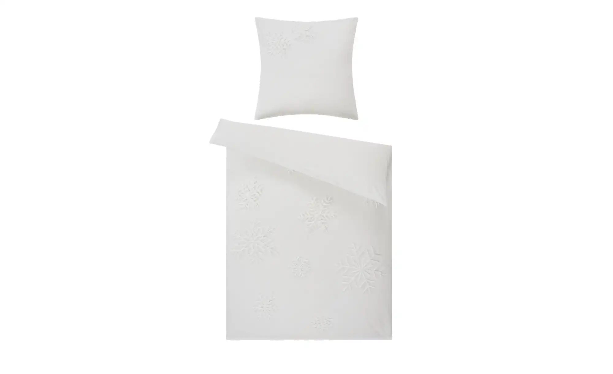 como Satin Bettwäsche  Snowy ¦ weiß ¦ Maße (cm): B: 135 Bettwaren > Bettwäs günstig online kaufen