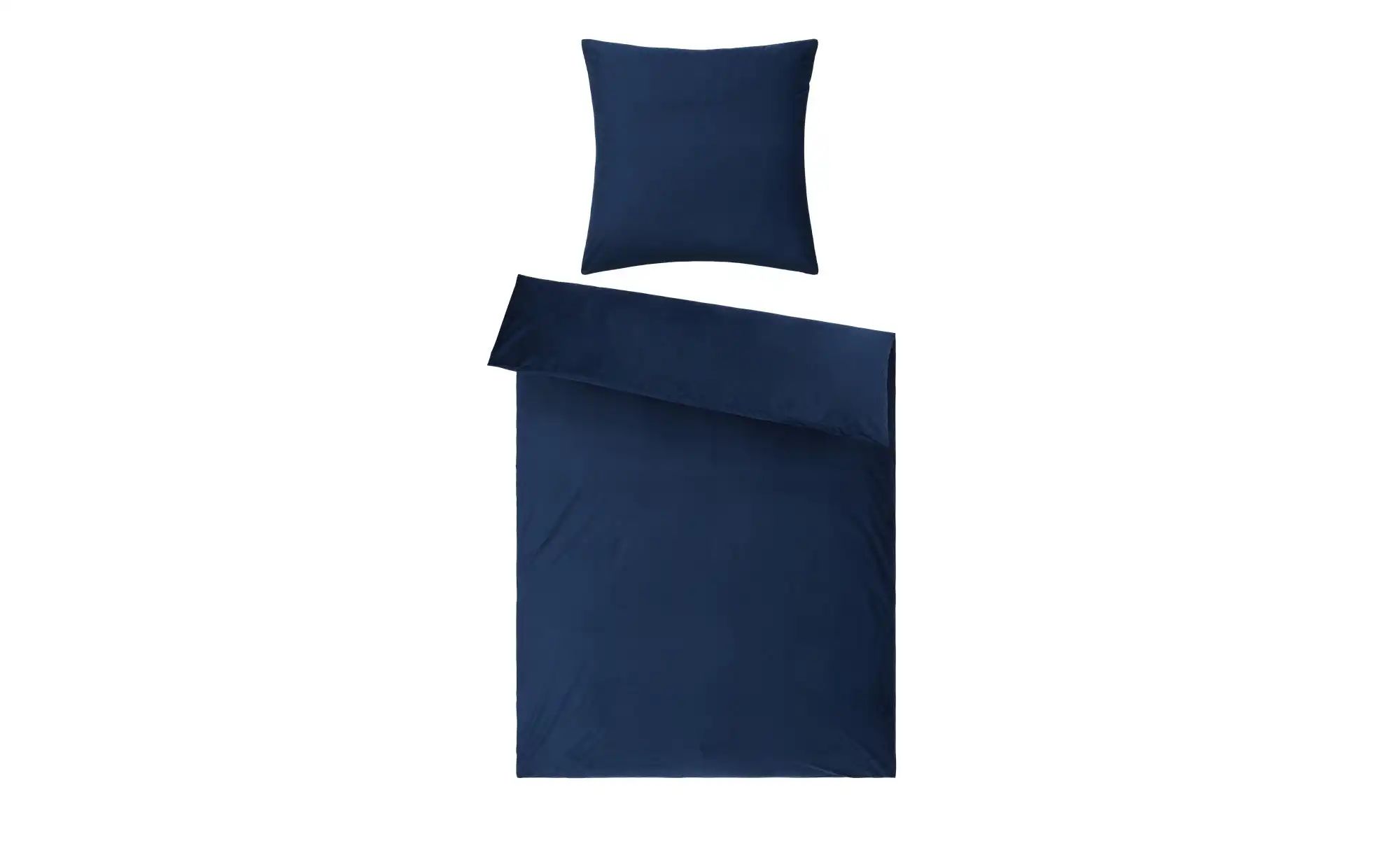 como Samt Bettwäsche  Velvet ¦ blau ¦ Maße (cm): B: 135 Bettwaren > Bettwäs günstig online kaufen