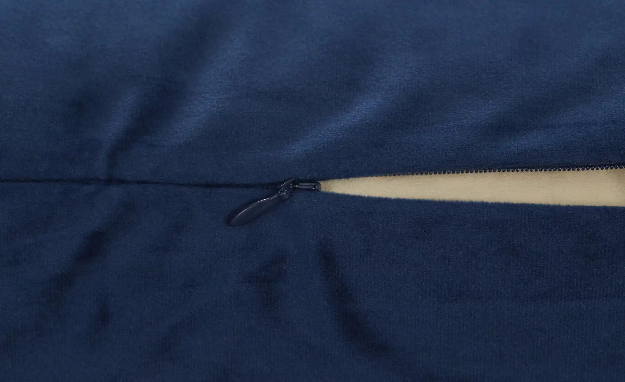 Thumbnail - como Samt Bettwäsche  Velvet ¦ blau ¦ Maße (cm): B: 135 Bettwaren > Bettwäsche > Bettwäsche ganzjährig - Höffner