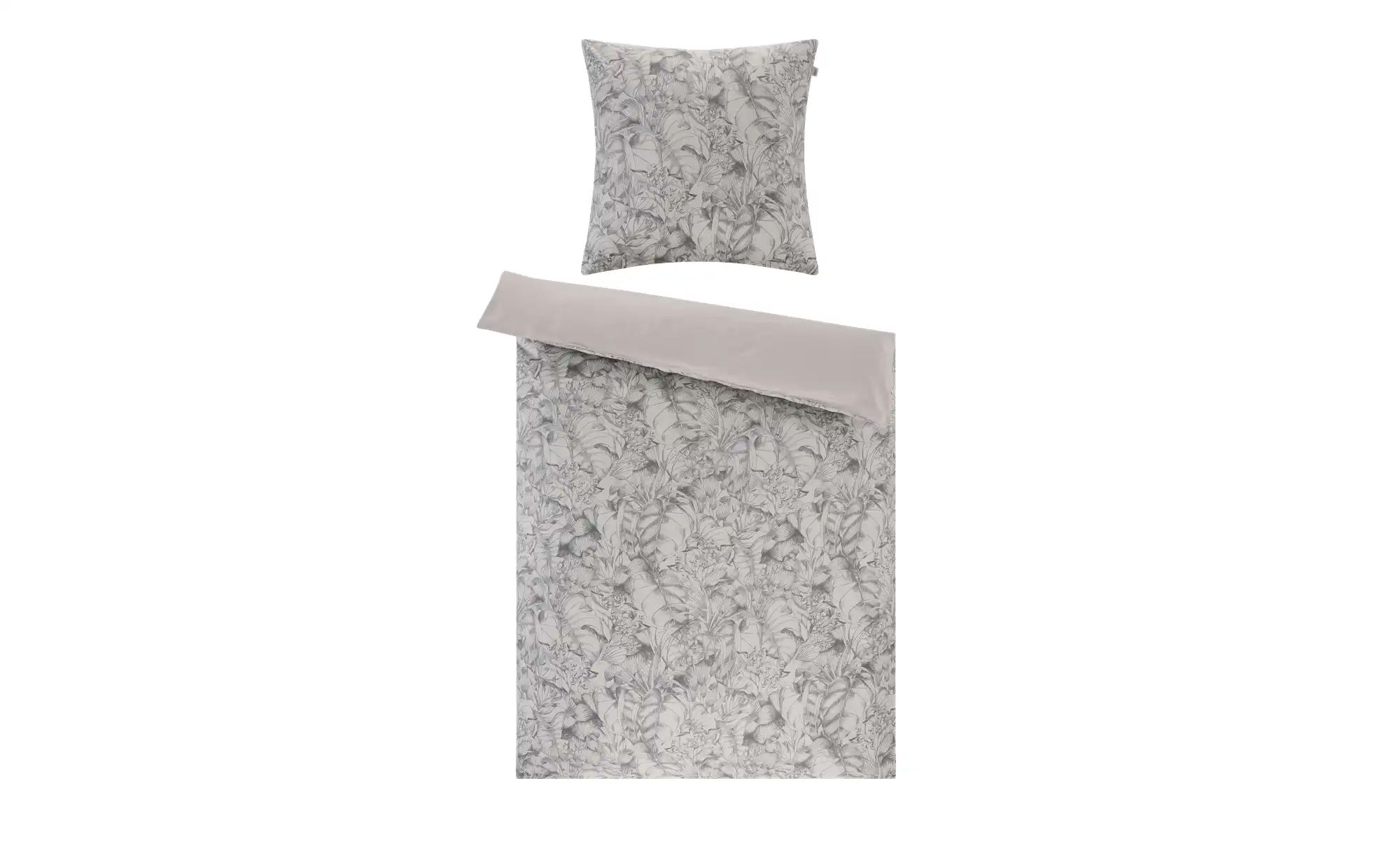 SCHÖNER WOHNEN Kollektion Satin Wende-Bettwäsche True ¦ grau ¦ Maße (cm): B: 135 Heimtextilien > Bettwäsche > Bettwäsche ganzjährig - Höffner