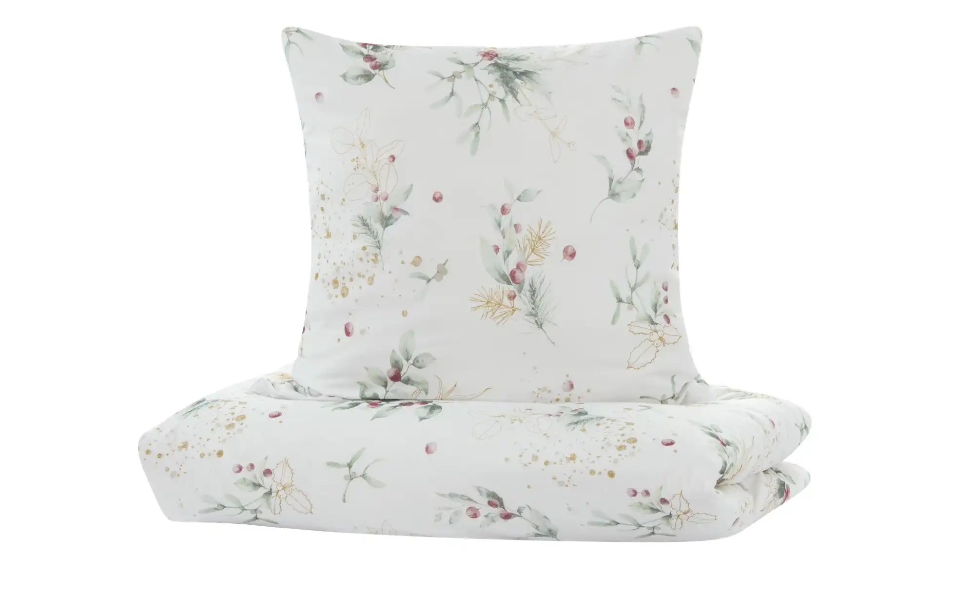 como Biber Bettwäche  Evergreen ¦ grün ¦ Maße (cm): B: 135 Bettwaren > Bett günstig online kaufen