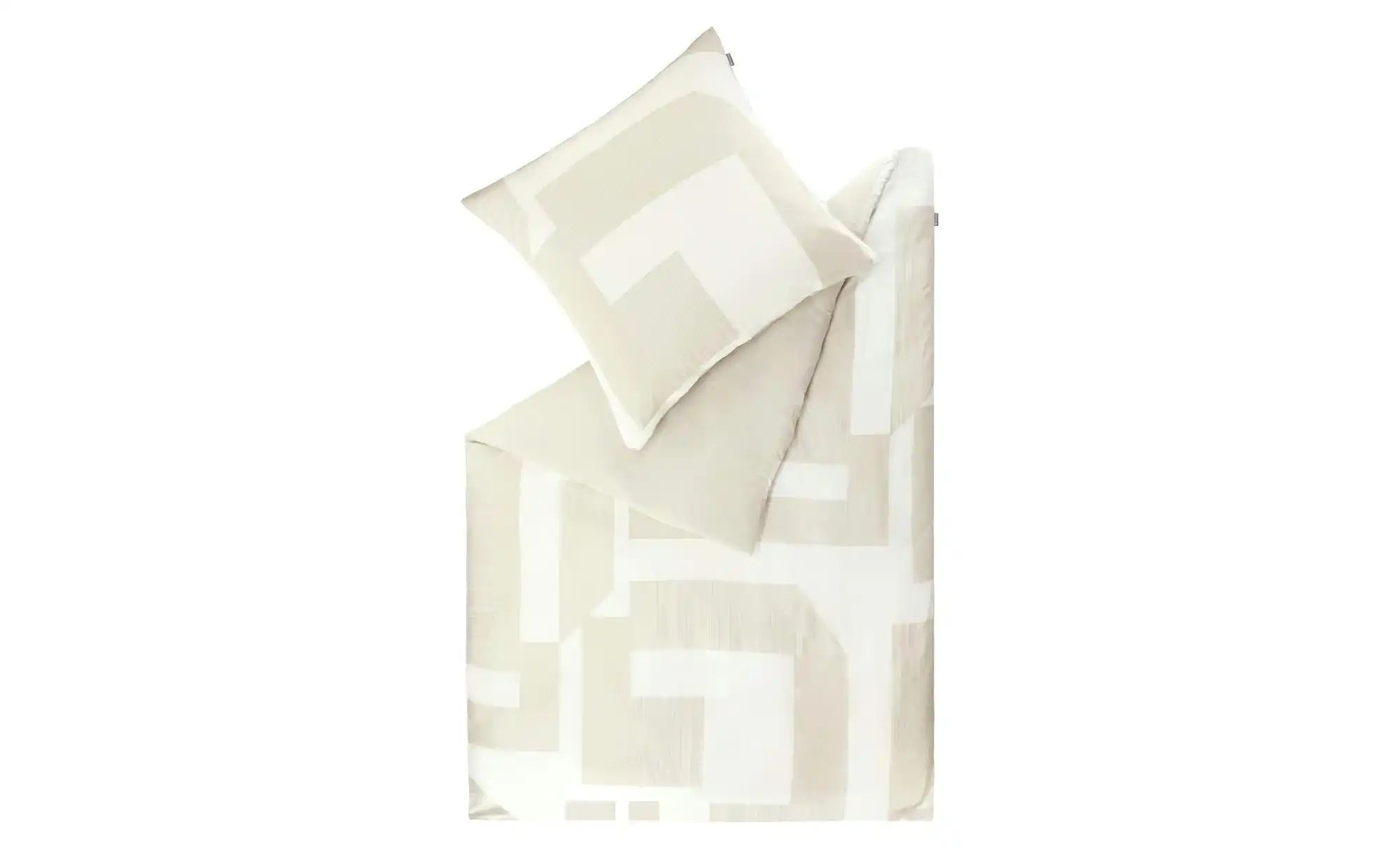 Musterring Satin Wende-Bettwäsche Slow ¦ beige ¦ Maße (cm): B: 135 Heimtextilien > Bettwäsche > Bettwäsche ganzjährig - Höffner
