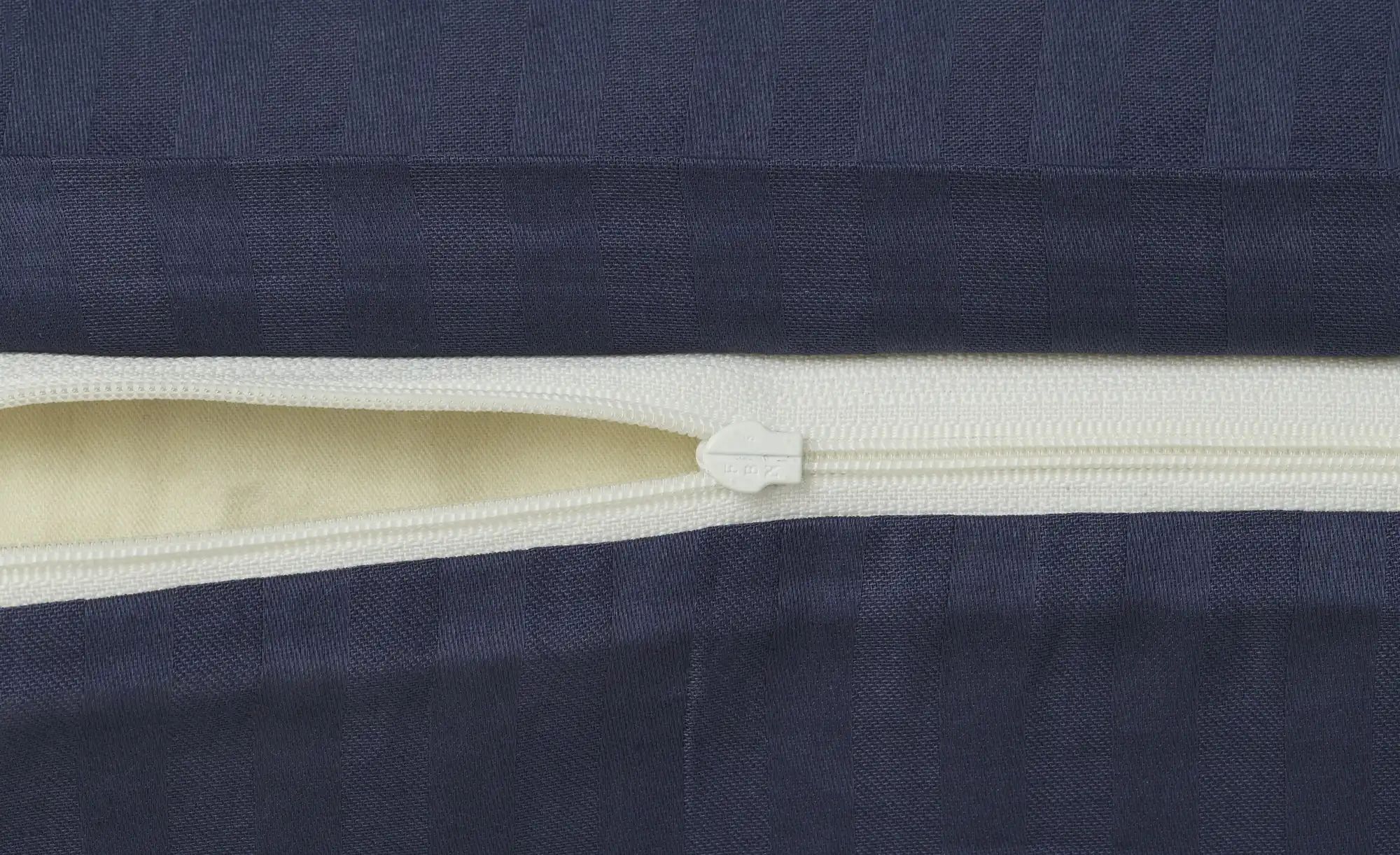 como Damast-Bettwäsche   ¦ blau ¦ Maße (cm): B: 155 Bettwaren > Bettwäsche günstig online kaufen