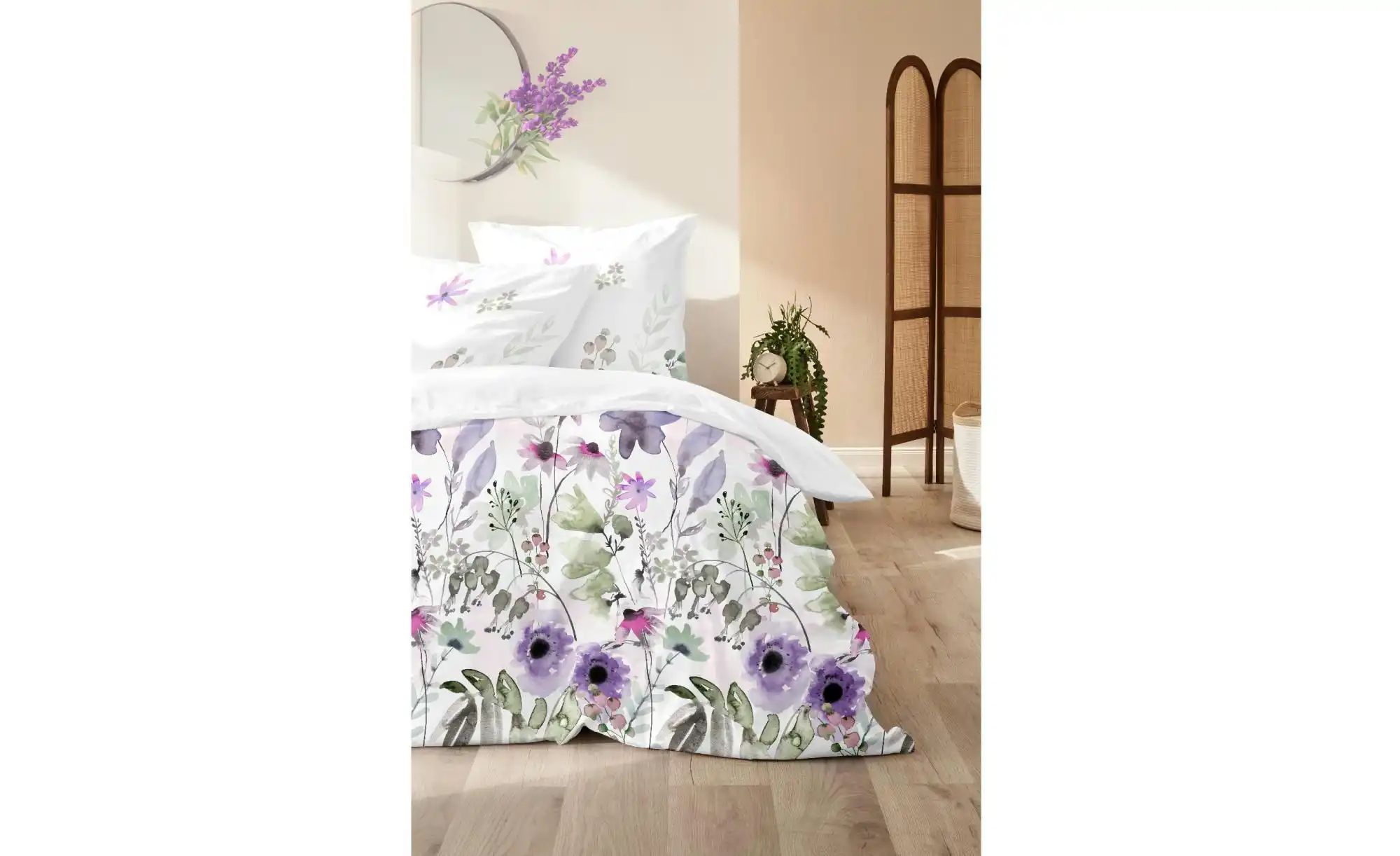 Bettwäsche-Set   ¦ mehrfarbig ¦ Maße (cm): B: 155 H: 1 Bettwaren > Bettwäsc günstig online kaufen