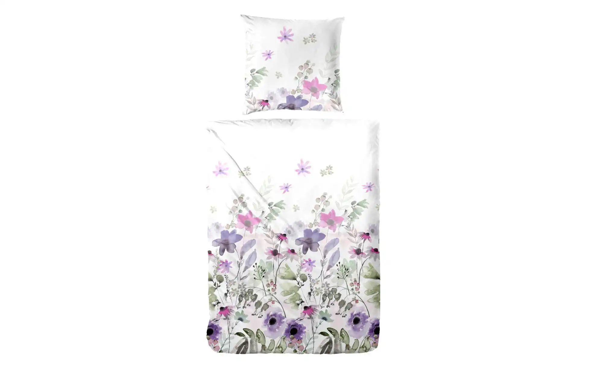 Bettwäsche-Set   ¦ mehrfarbig ¦ Maße (cm): B: 155 H: 1 Bettwaren > Bettwäsc günstig online kaufen