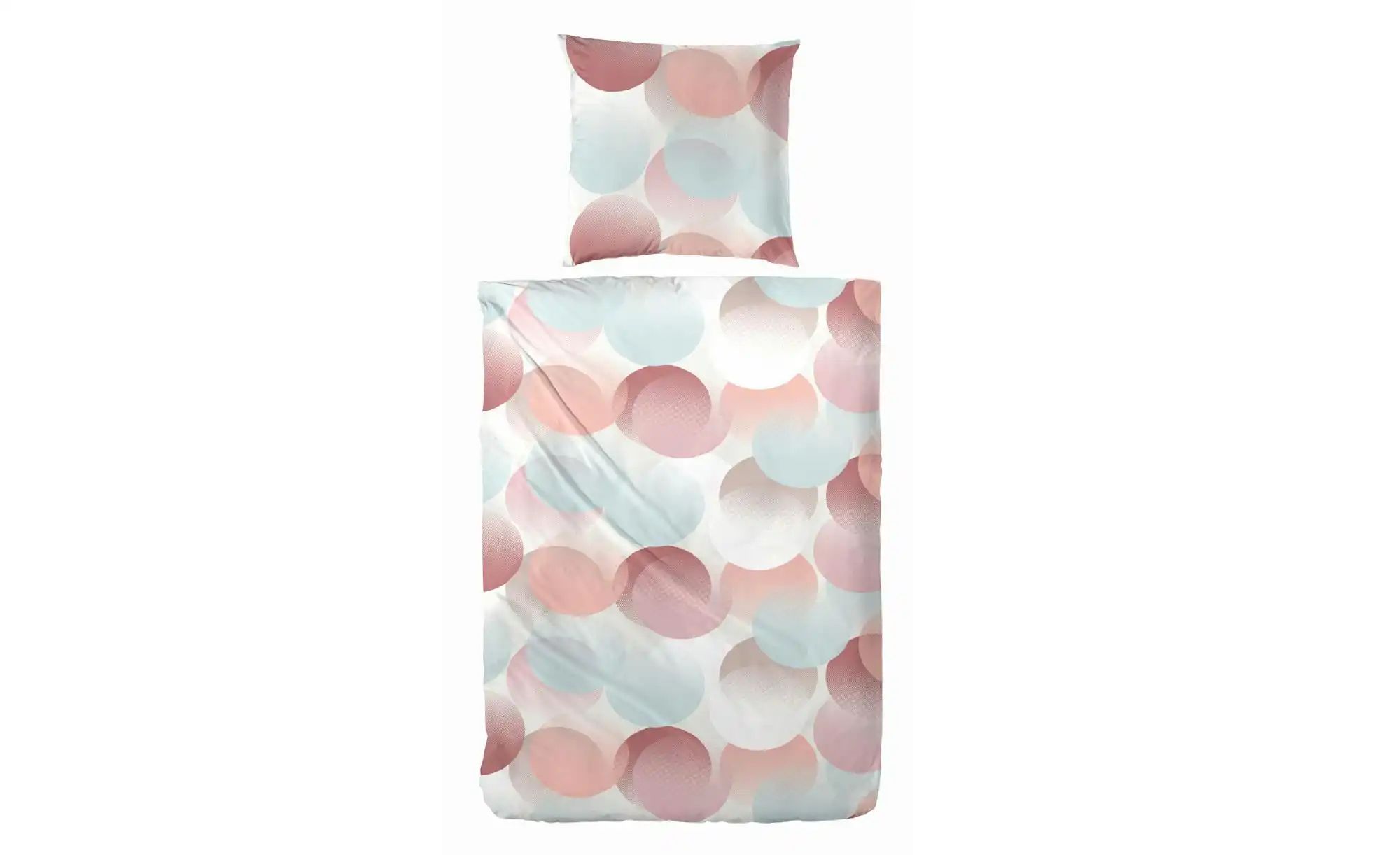 Bettwäsche-Set   ¦ rot ¦ Maße (cm): B: 155 H: 1 Bettwaren > Bettwäsche > Be günstig online kaufen