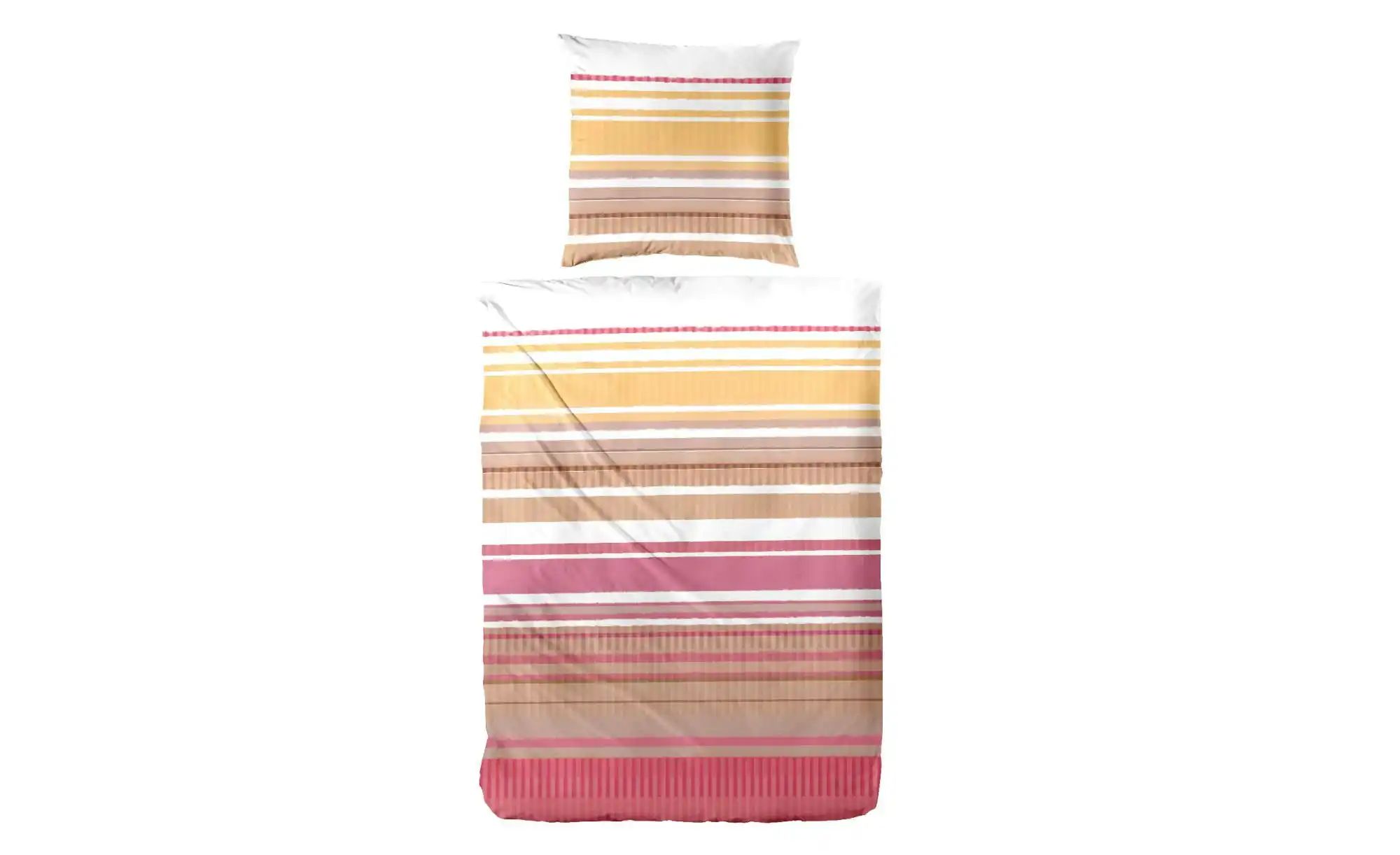 Primera Bettwäsche Perkal-Bettwäsche Summer Stripe, Perkal, günstig online kaufen
