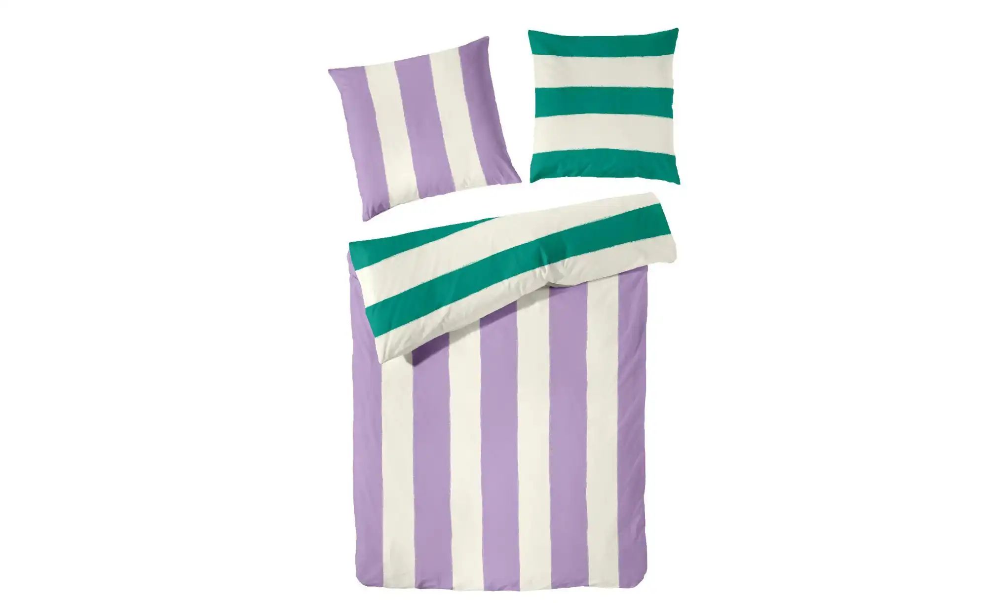 Primera Bettwäsche Renforce-Bettwäsche Color Block, Renforcé, günstig online kaufen