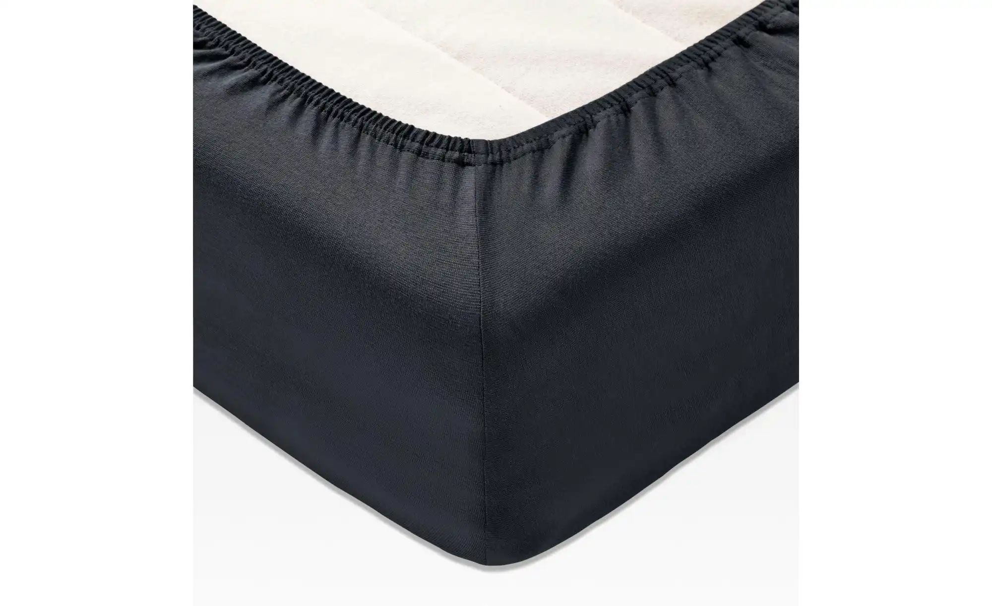 JOOP! Boxspringspannbetttuch Uni   ¦ grau ¦ Maße (cm): B: 200 H: 1 Bettware günstig online kaufen