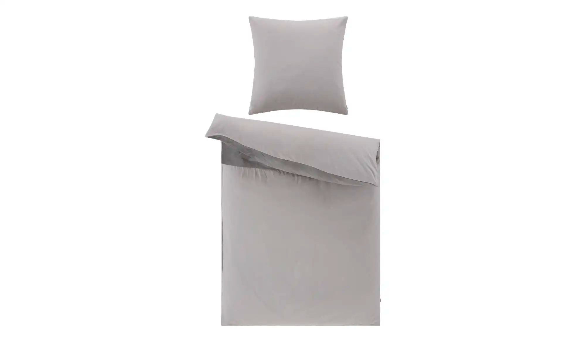 Esprit Flanell-Velvet Bettwäsche E-Harp ¦ grau ¦ Maße (cm): B: 135 Heimtextilien > Bettwäsche > Bettwäsche ganzjährig - Höffner