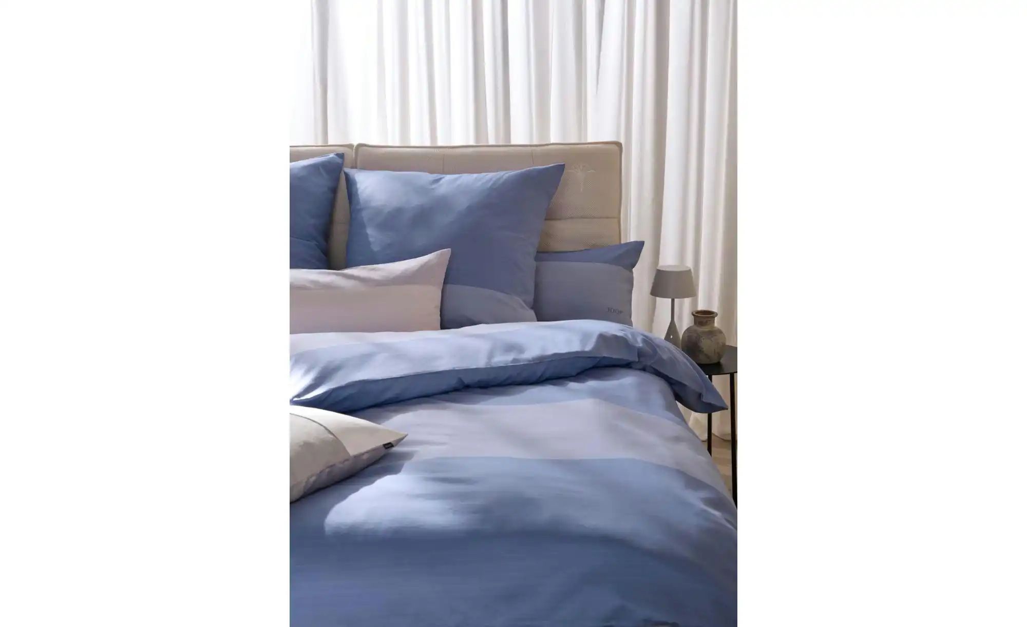 Thumbnail - JOOP! Kissenbezug   ¦ blau ¦ Maße (cm): B: 80 H: 1 Bettwaren > Bettwäsche > Kopfkissenbezüge - Höffner