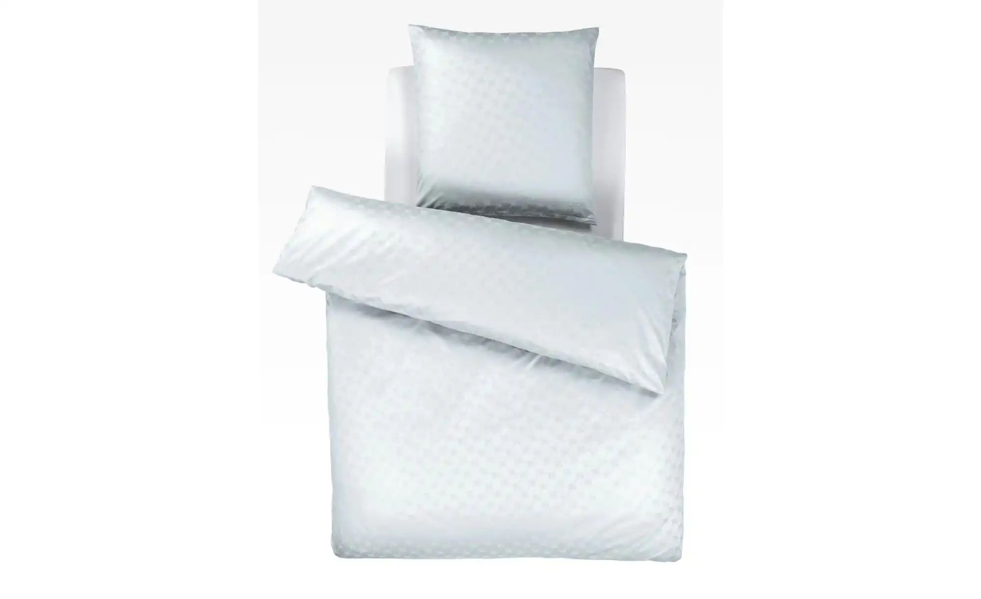 JOOP! Bettwäsche-Set   ¦ silber ¦ Maße (cm): B: 155 H: 1 Bettwaren > Bettwä günstig online kaufen