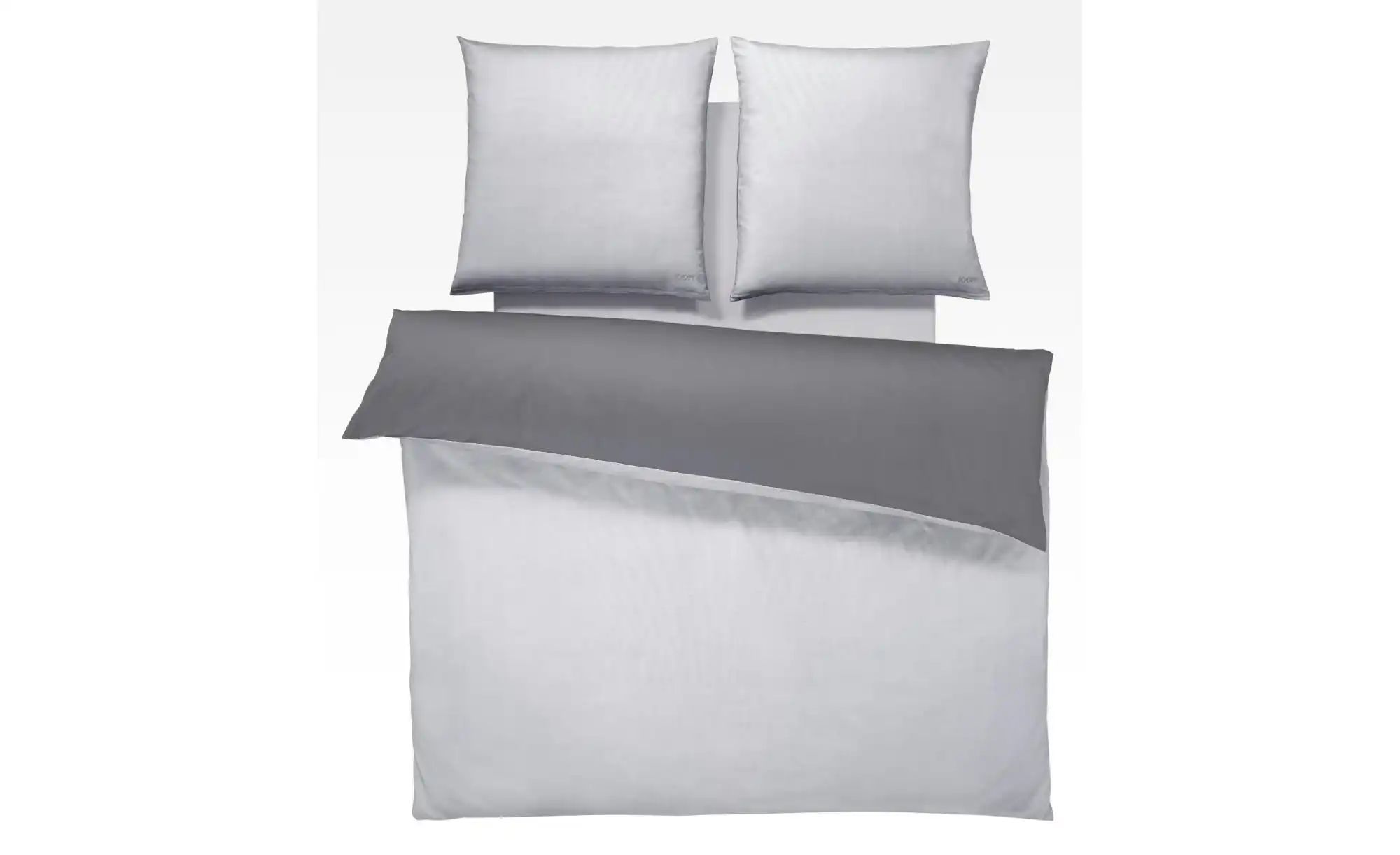 JOOP! Bettwäsche-Set   ¦ silber ¦ Maße (cm): B: 200 H: 1 Bettwaren > Bettwä günstig online kaufen