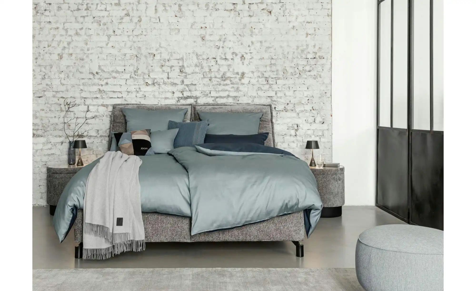 JOOP! Bettwäsche-Set   ¦ grün ¦ Maße (cm): B: 155 H: 1 Bettwaren > Bettwäsc günstig online kaufen