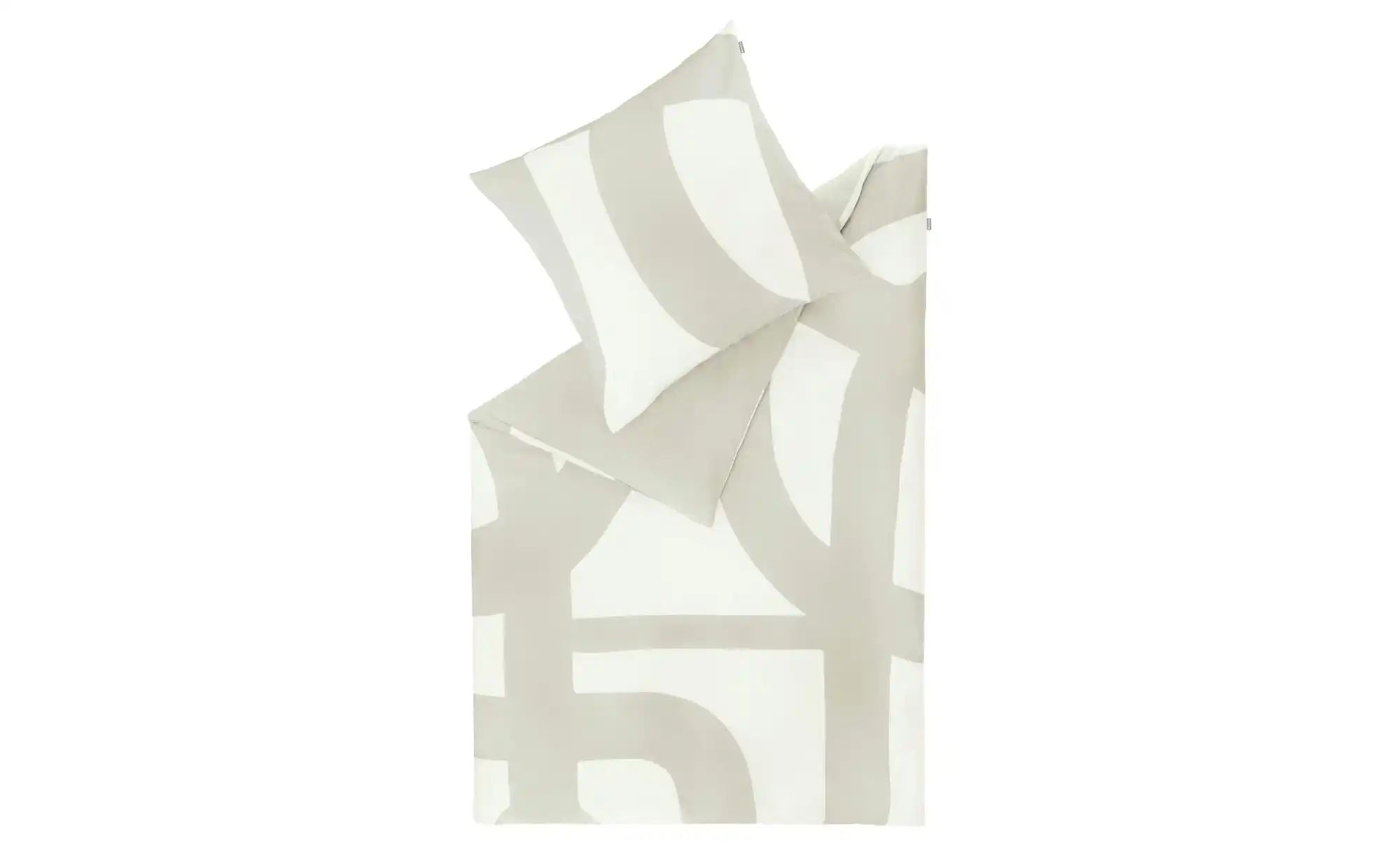 Musterring Satin Wende-Bettwäsche  Scribble  beige  Maße (cm): B: 135 | 04005414538527