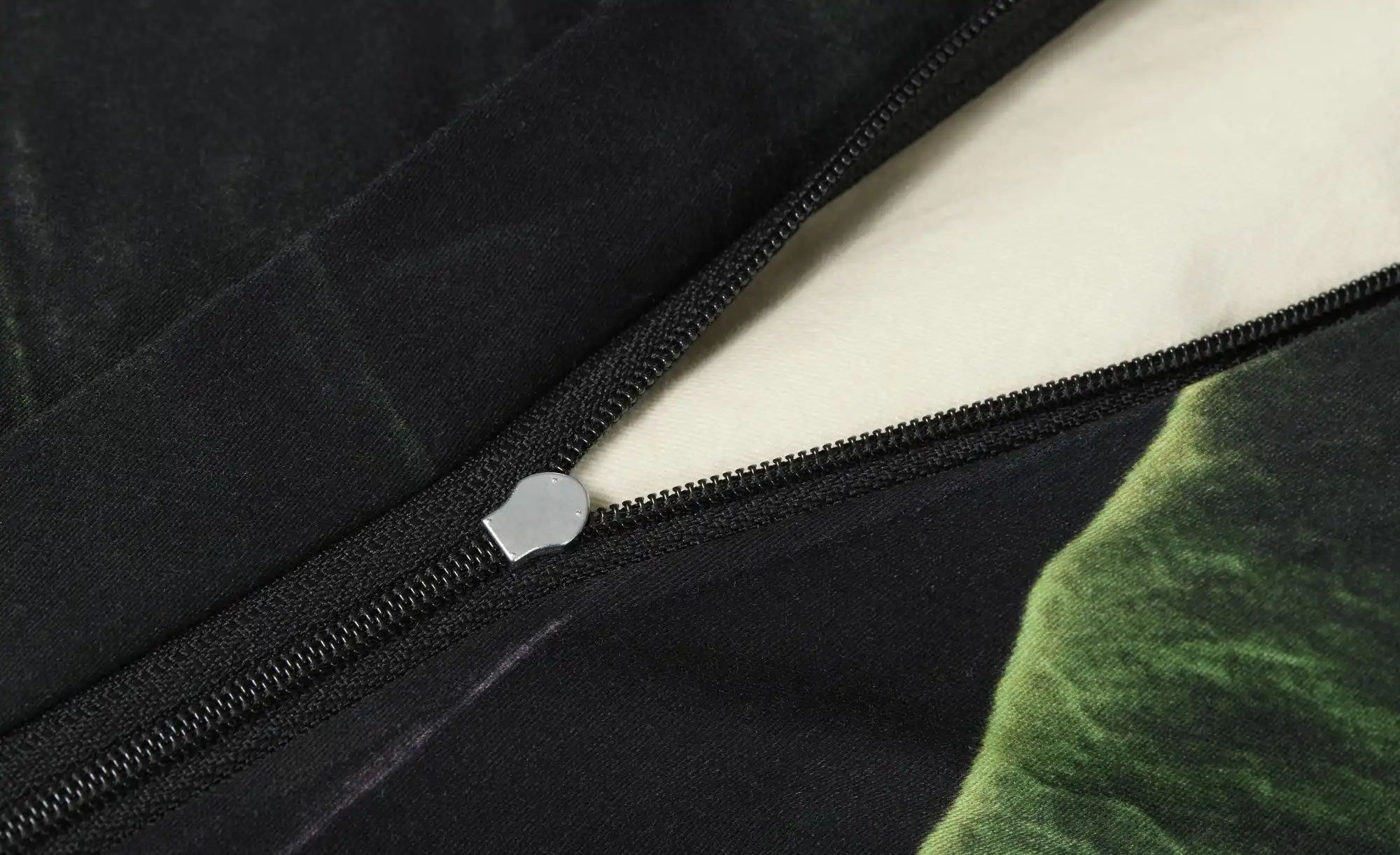 indigo Mako-Satin Wende-Bettwäsche  Shaggy ¦ Maße (cm): B: 135 Bettwaren > günstig online kaufen