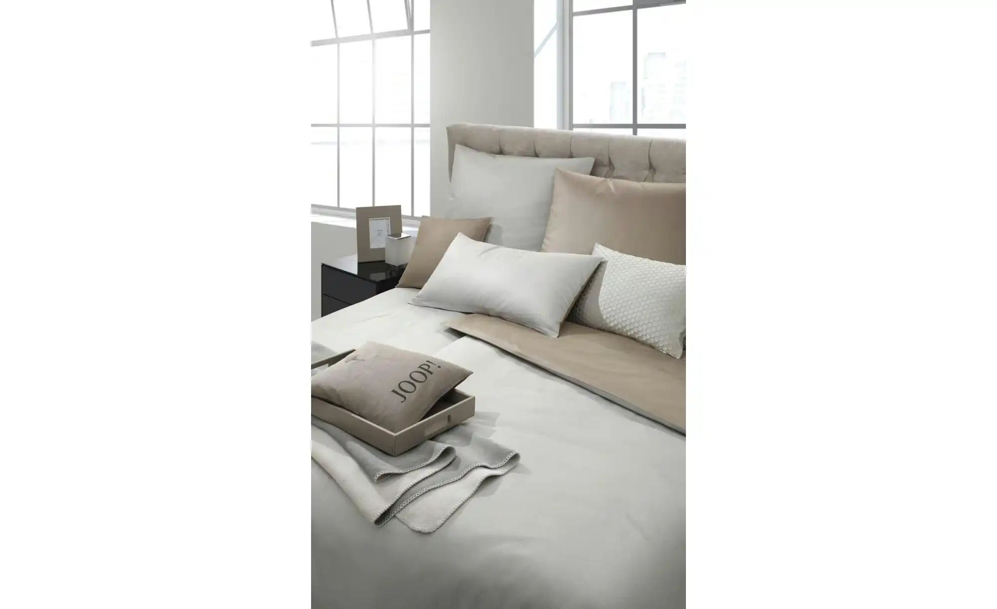 JOOP! Kissenbezug   ¦ holzfarben ¦ Maße (cm): B: 40 H: 1 Bettwaren > Bettwä günstig online kaufen