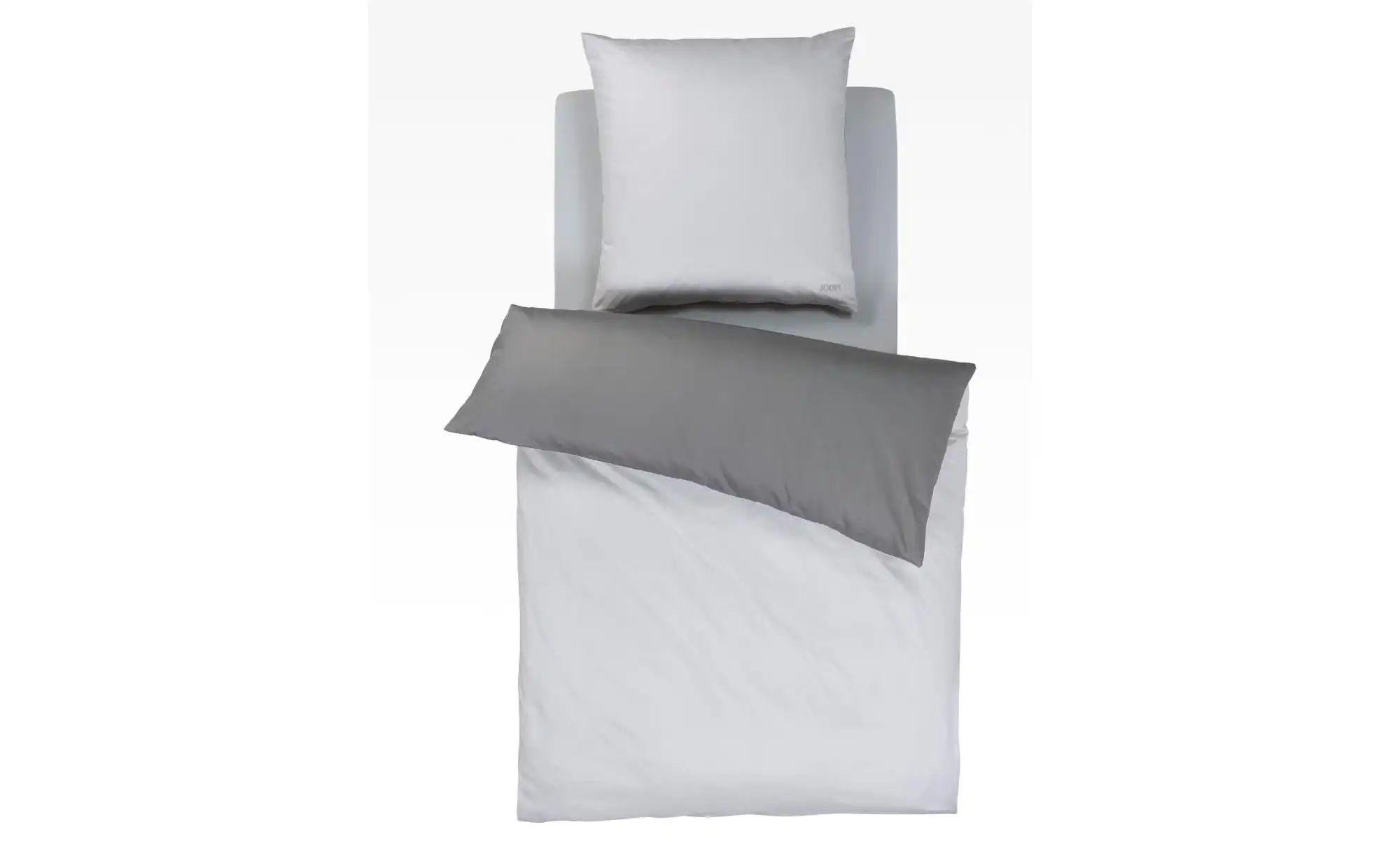 JOOP! Bettwäsche 2er-Set ¦ silber ¦ Maße (cm): B: 135 H: 1 Heimtextilien > Bettwäsche > Bettwäsche ganzjährig - Höffner