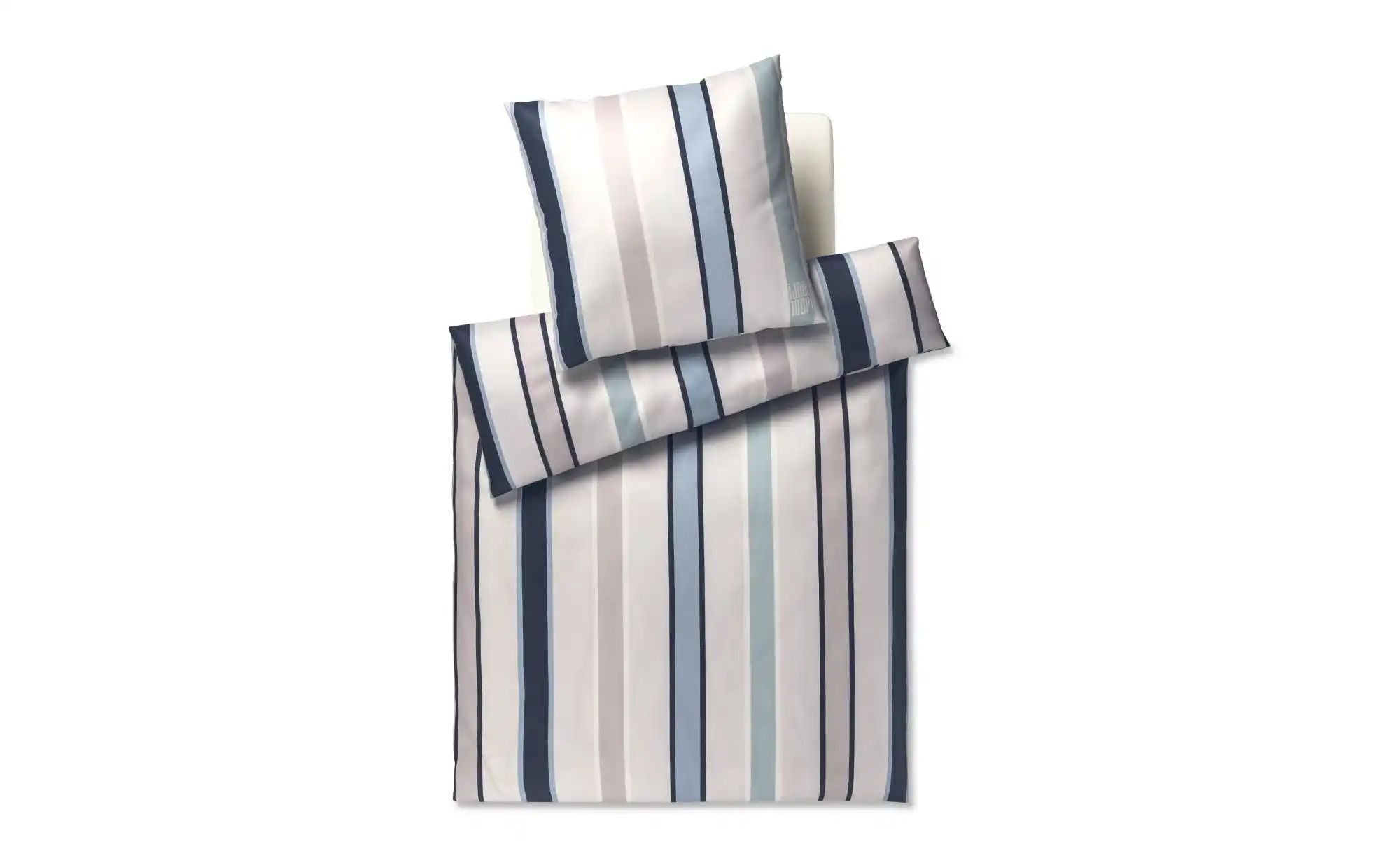 JOOP! Bettwäsche 2er-Set ¦ blau ¦ Maße (cm): B: 155 H: 3 Heimtextilien > Bettwäsche > Bettwäsche ganzjährig - Höffner